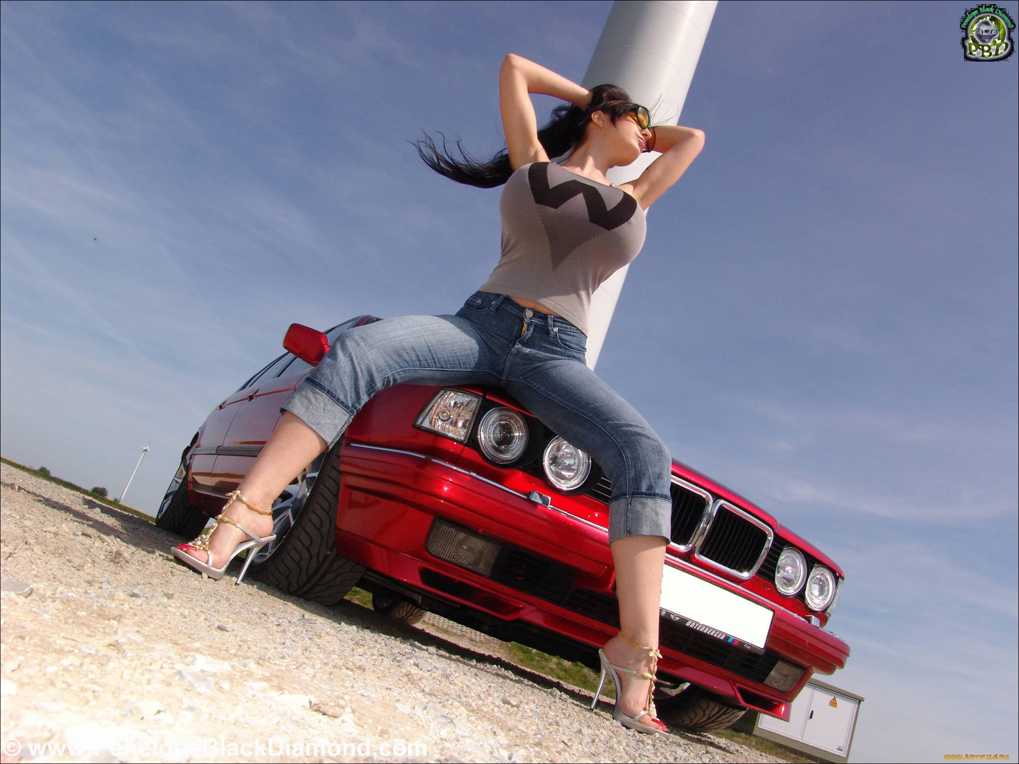 penelope, black, diamond, автомобили, авто, девушками, силикон, грудь, сиськи, поза, bmw, m5