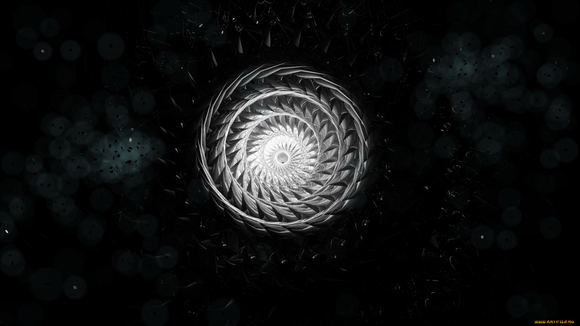 3д, графика, abstract, абстракции, узор, абстракция, фон, тёмный