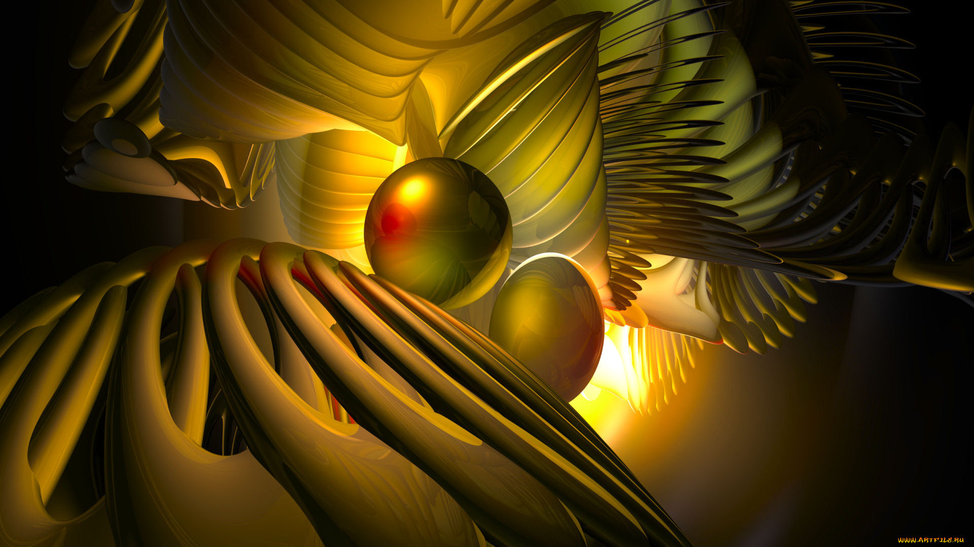 3д, графика, abstract, абстракции, узор, тёмный, абстракция, фон