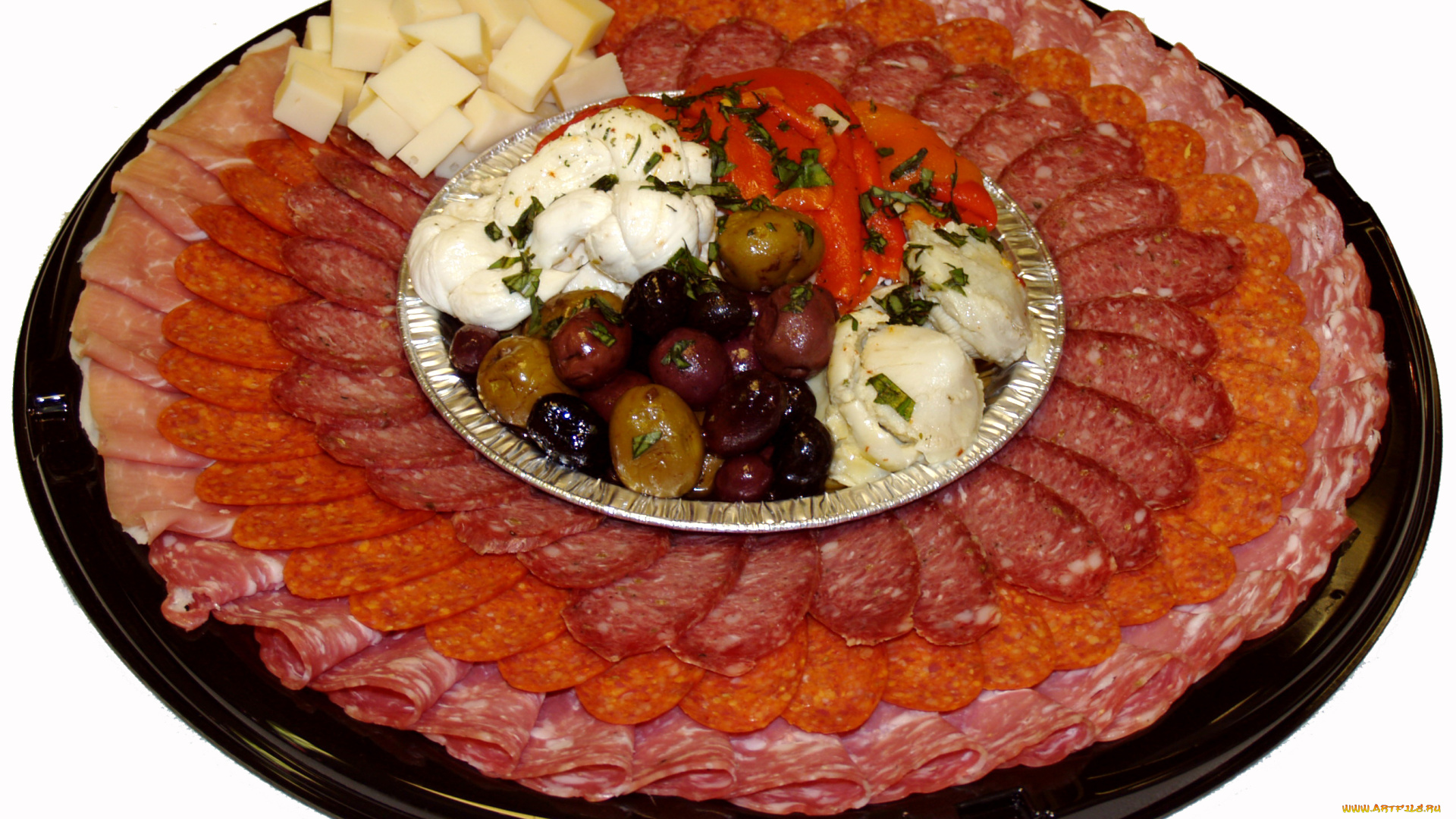 еда, колбасные, изделия, тарелка, колбаса