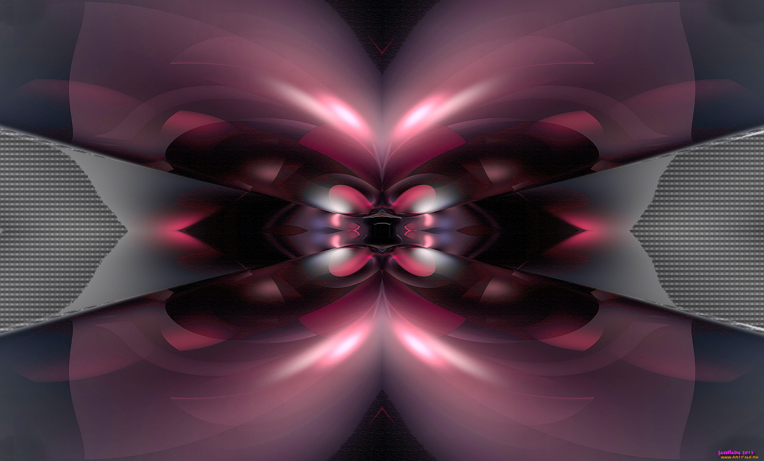 3д, графика, fractal, фракталы, фон, цвет, узор