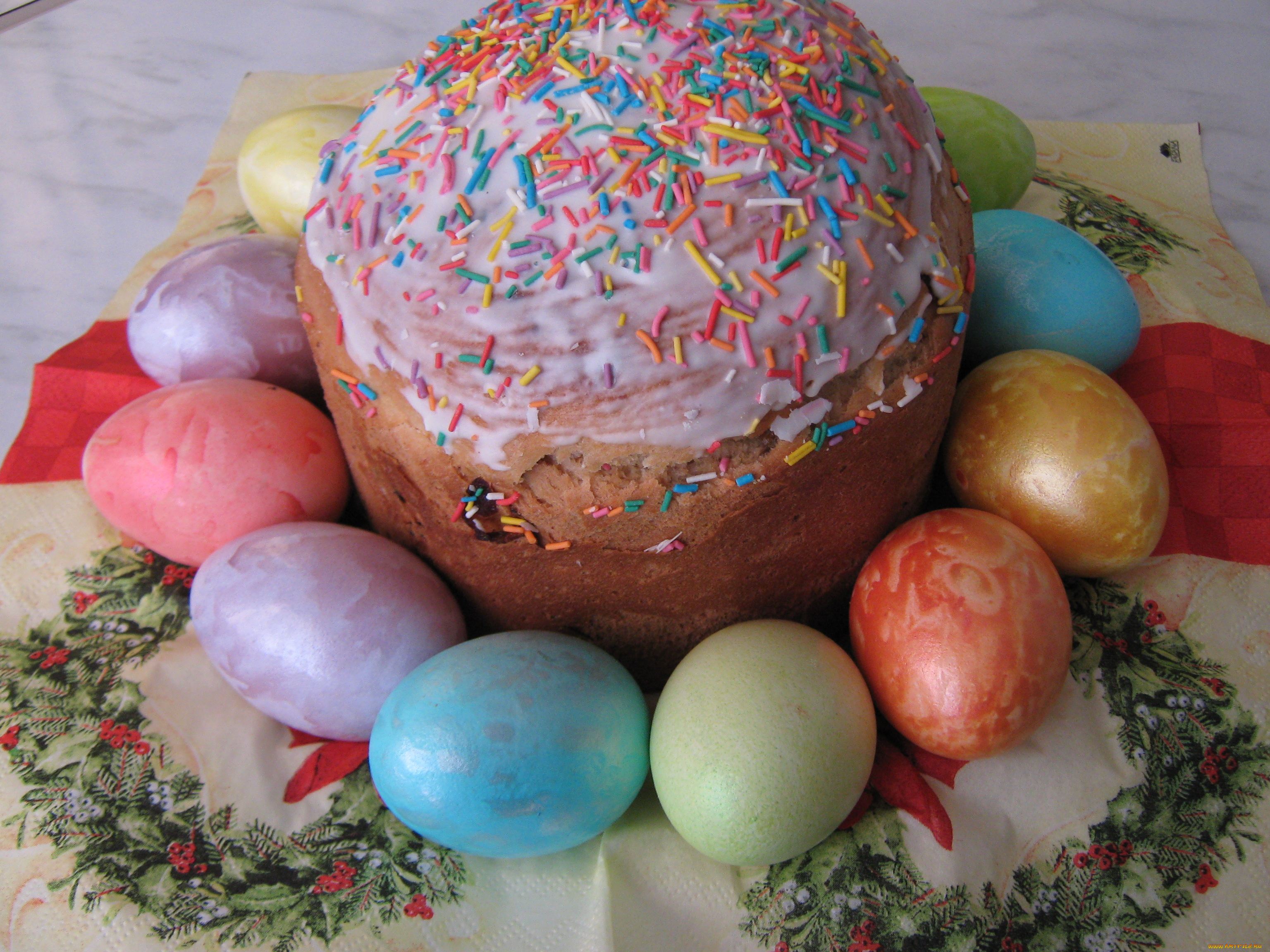 праздничные, пасха, кулич, яйца, крашенки
