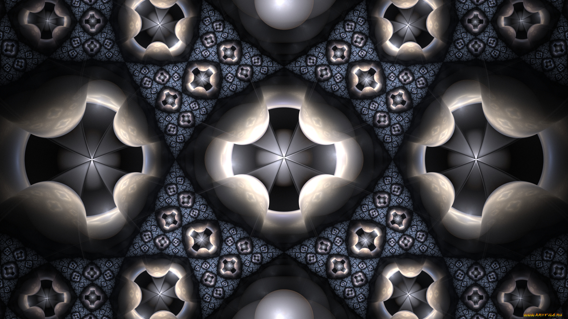 3д, графика, fractal, , фракталы, цвета, фон, узор