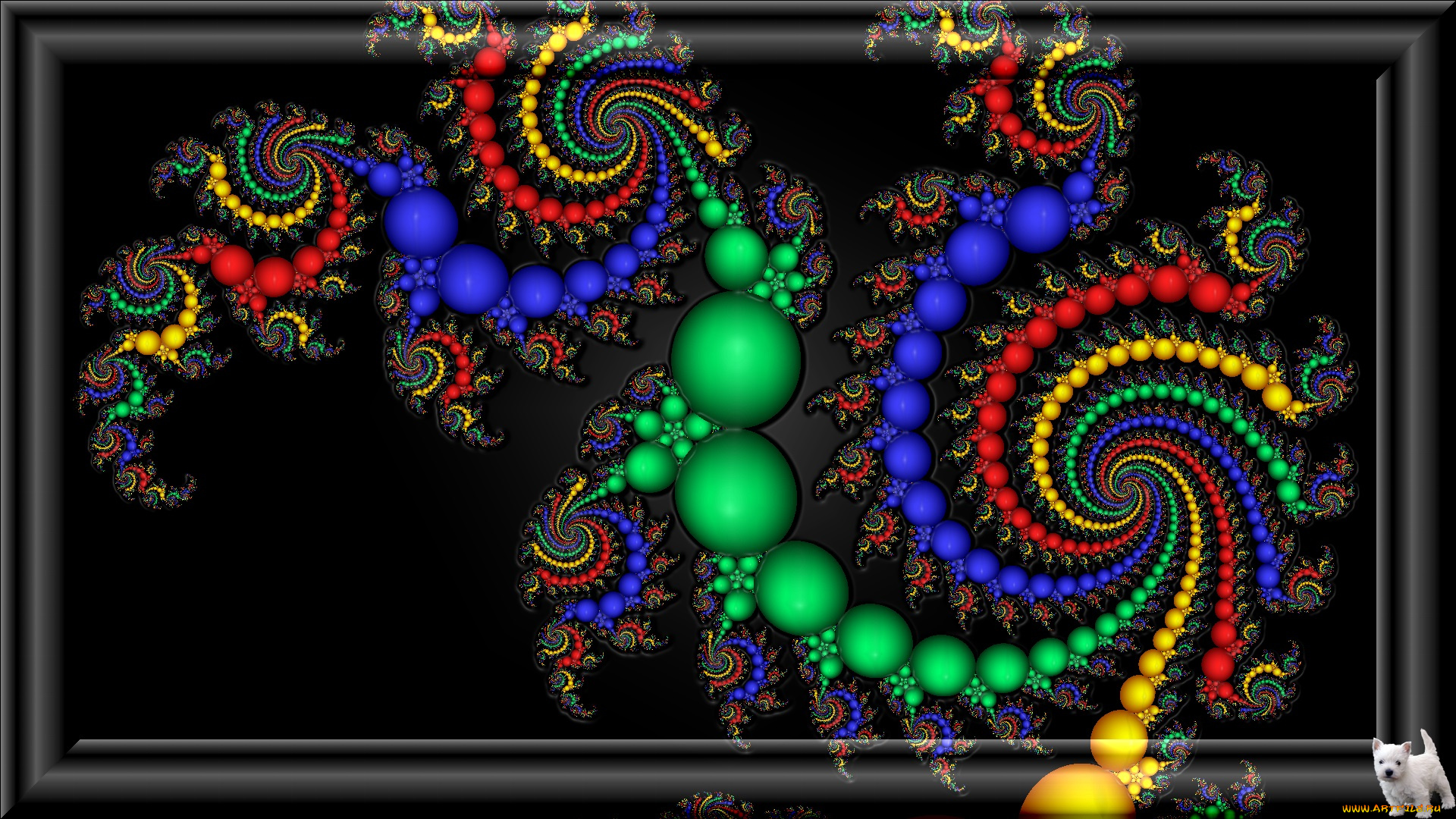 3д, графика, fractal, , фракталы, фон, цвета, узор