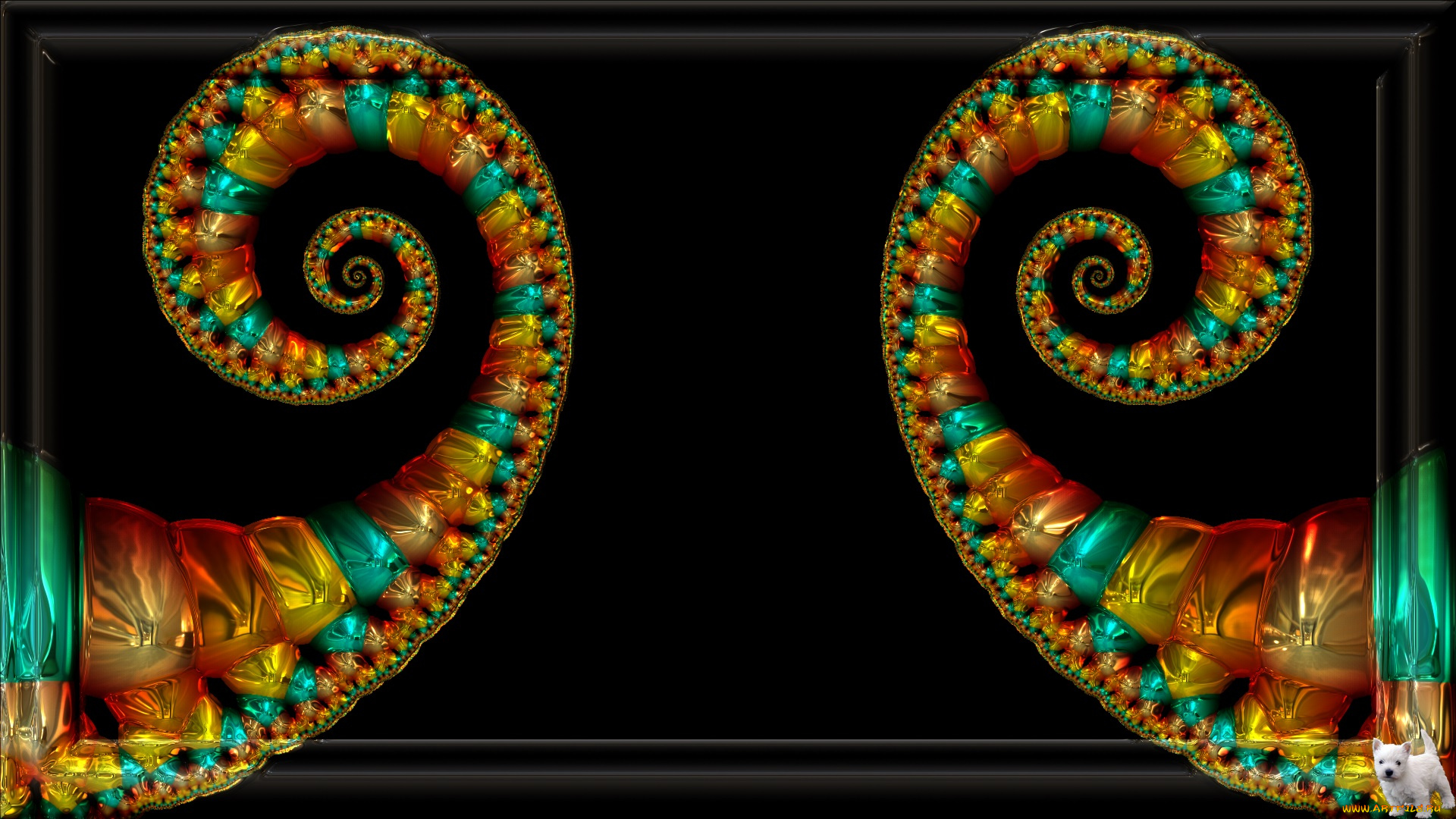 3д, графика, fractal, , фракталы, фон, цвета, узор