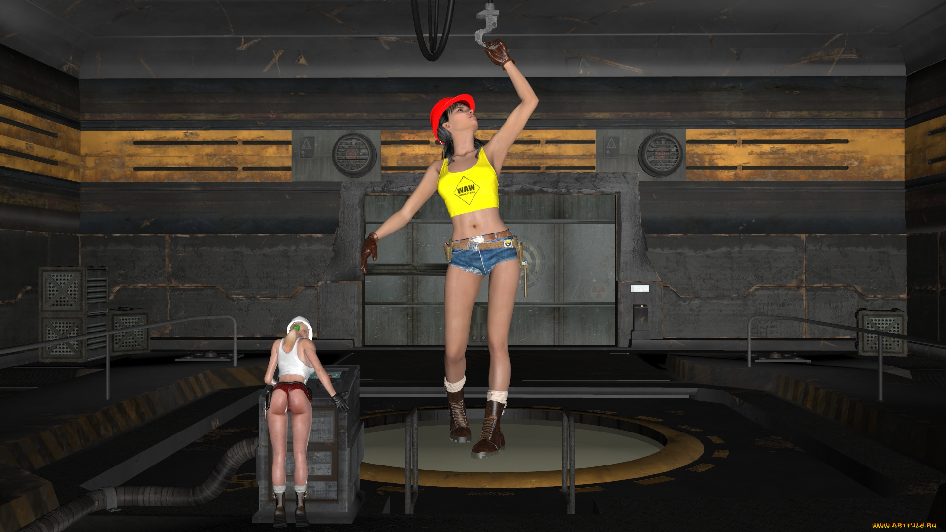 3д, графика, people, , люди, девушки