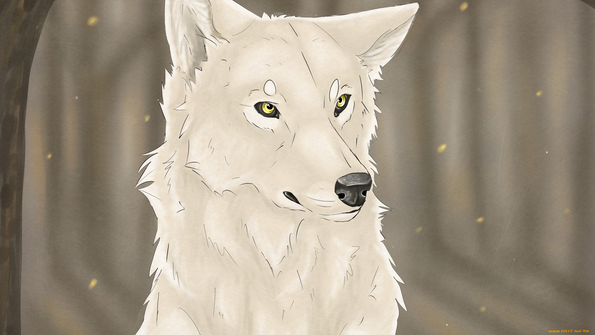 рисованные, животные, , собаки, собака