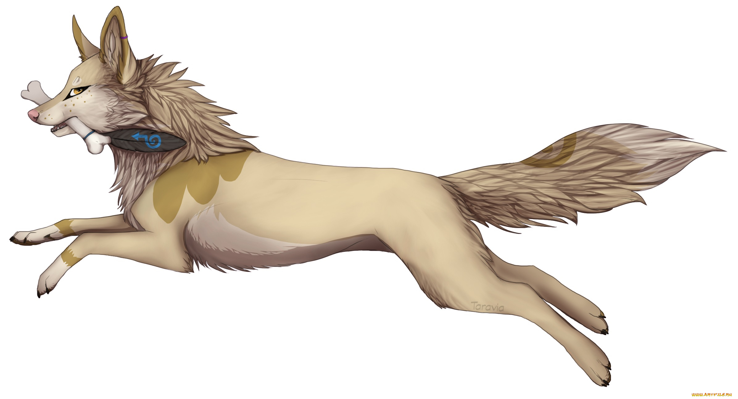 рисованные, животные, , сказочные, , мифические, собака