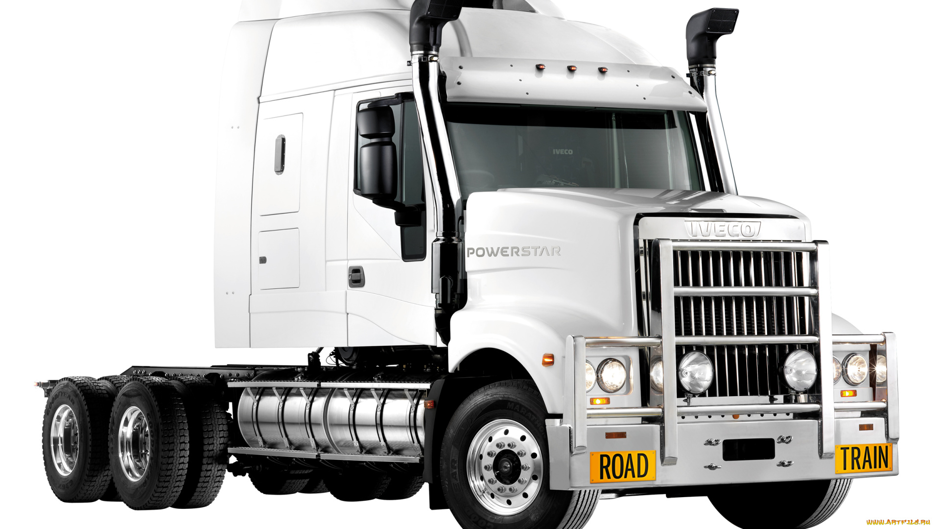 автомобили, iveco, powerstar, 7800, roadtrain, 2012г