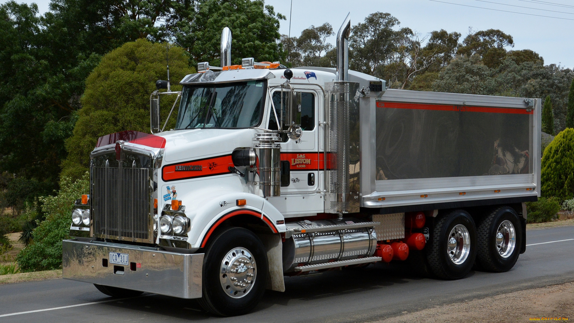 kenworth, t409sar, автомобили, kenworth, , выставка, улица, тягач, седельный, грузовик, тяжелый