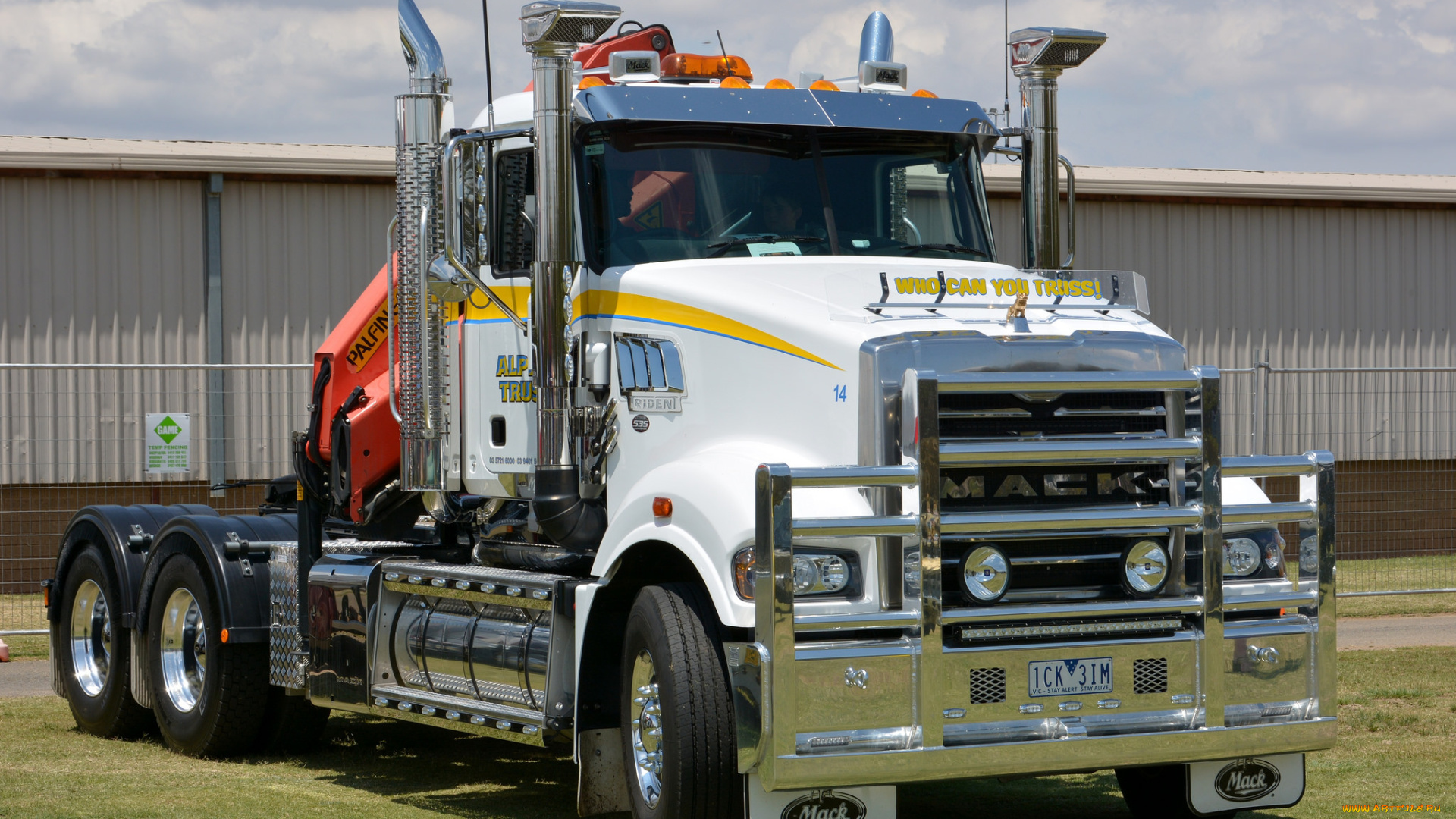 mack, автомобили, тягач, седельный, грузовик, тяжелый