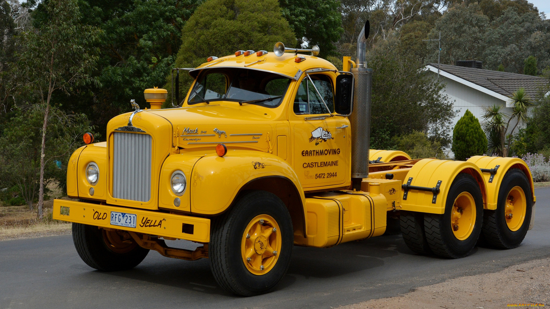 mack, автомобили, тягач, седельный, грузовик, тяжелый