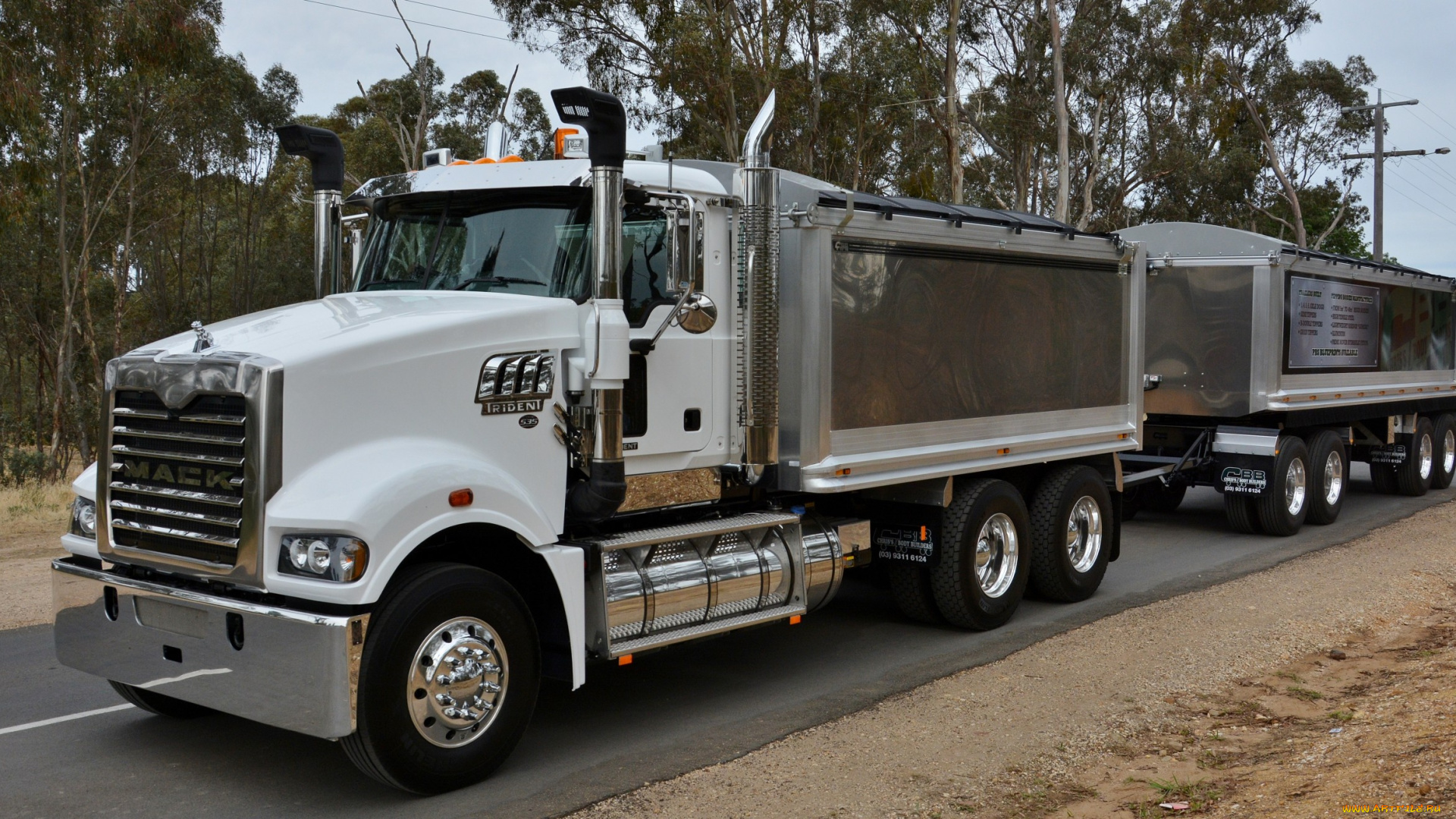 mack, автомобили, тягач, седельный, тяжелый, грузовик