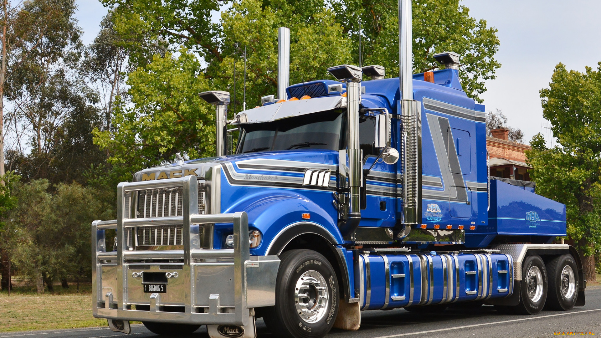 mack, titan, автомобили, mack, тягач, седельный, тяжелый, грузовик