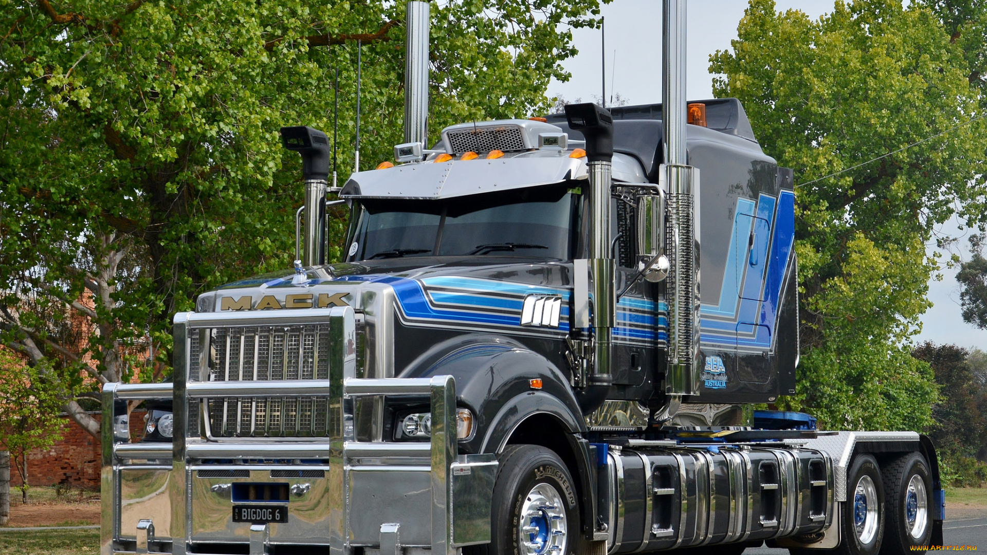 mack, titan, автомобили, mack, тягач, седельный, грузовик, тяжелый