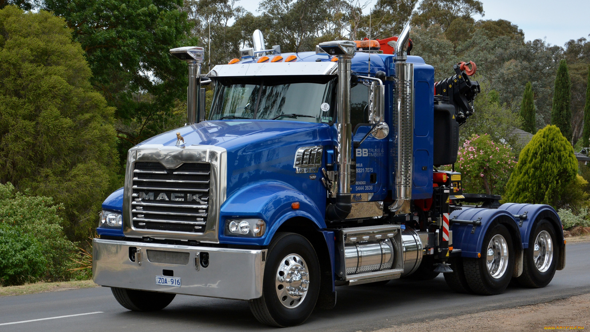 mack, tridenttrident, автомобили, mack, грузовик, тяжелый, тягач, седельный