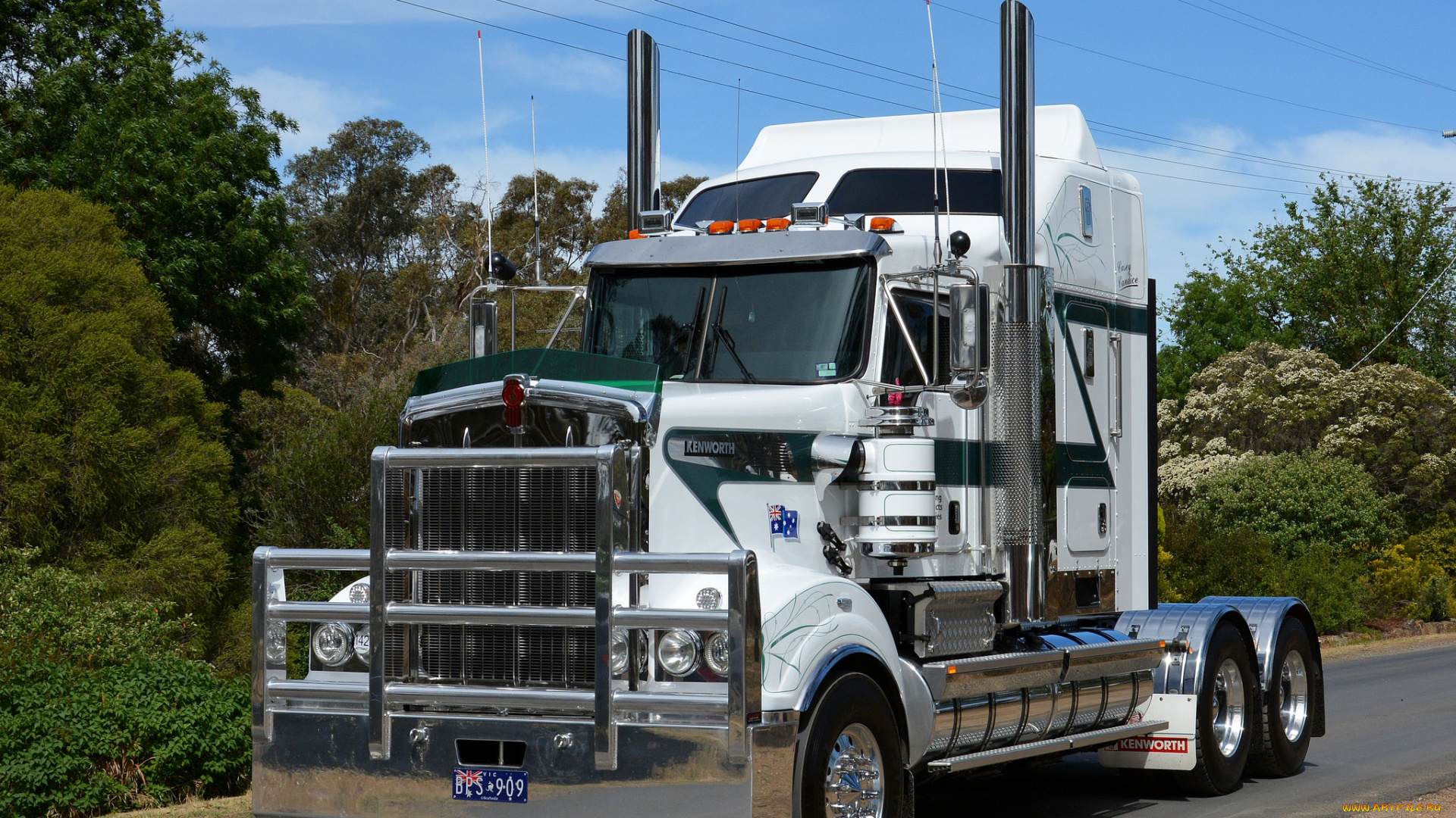 t909, автомобили, kenworth, , выставка, улица, тягач, грузовик, седельный, тяжелый