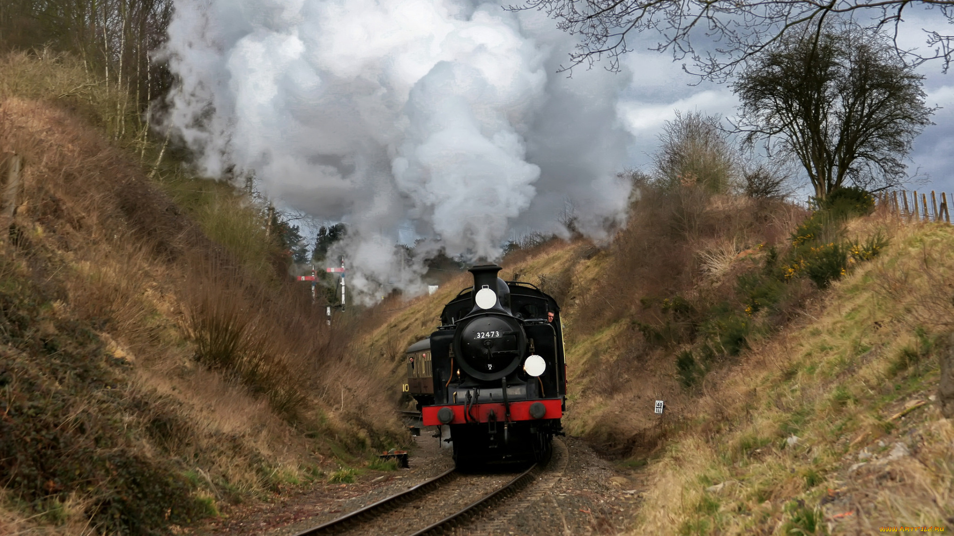 техника, паровозы, железная, дорога, паровоз