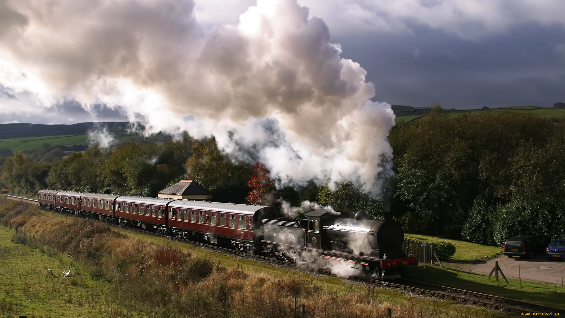 техника, паровозы, железная, дорога, паровоз