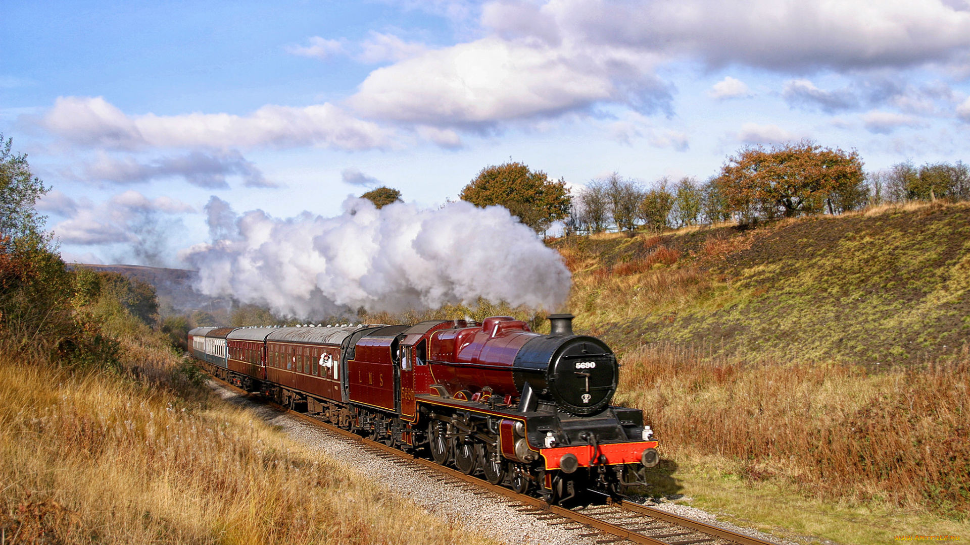 техника, паровозы, железная, дорога, паровоз