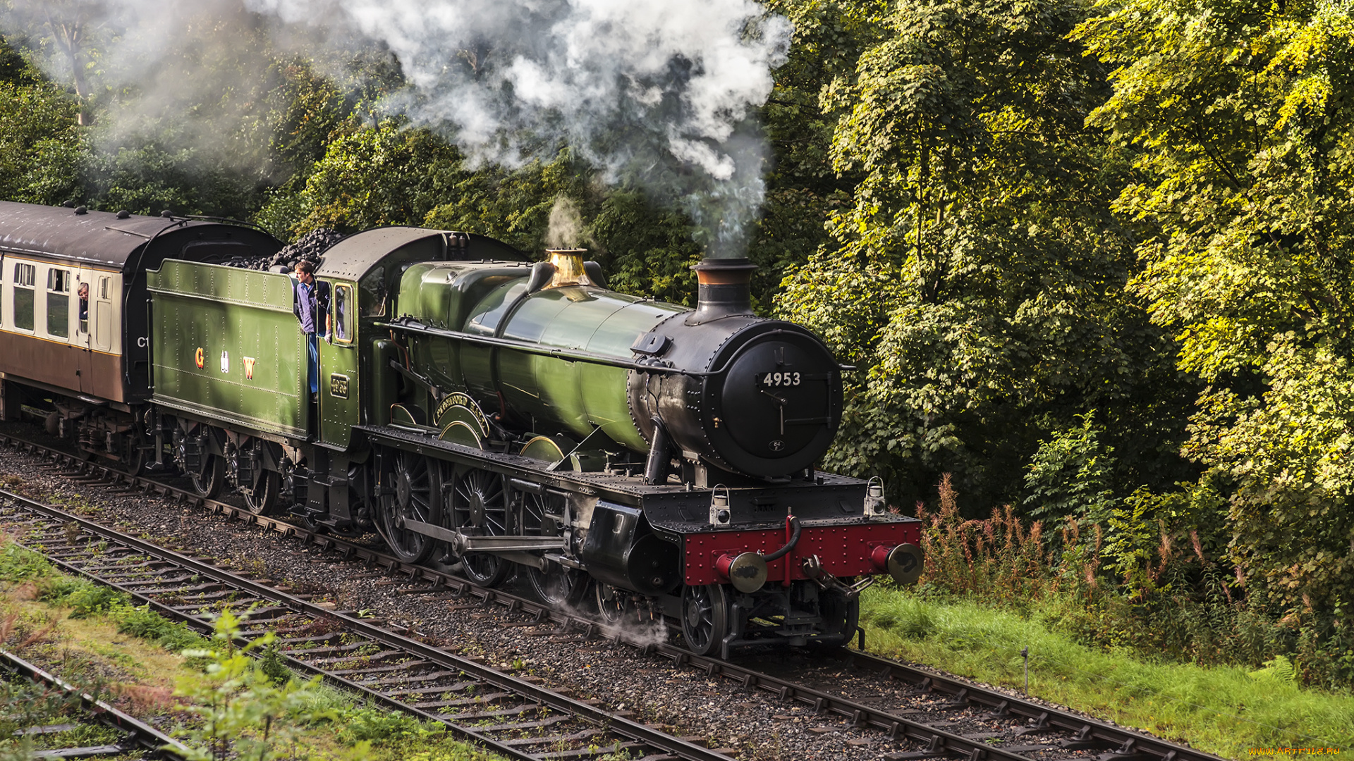 техника, паровозы, железная, дорога, паровоз