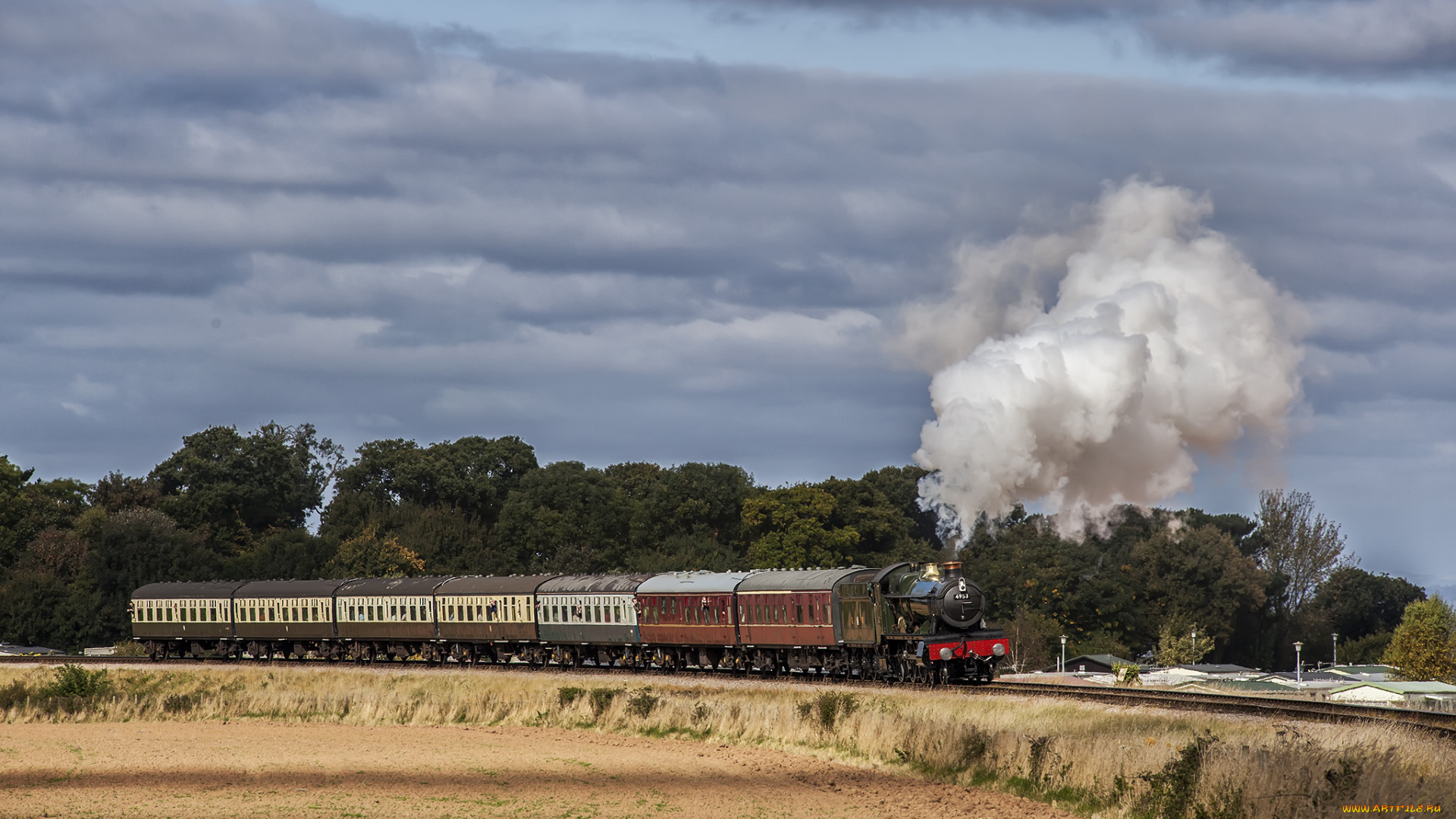 техника, паровозы, железная, дорога, паровоз