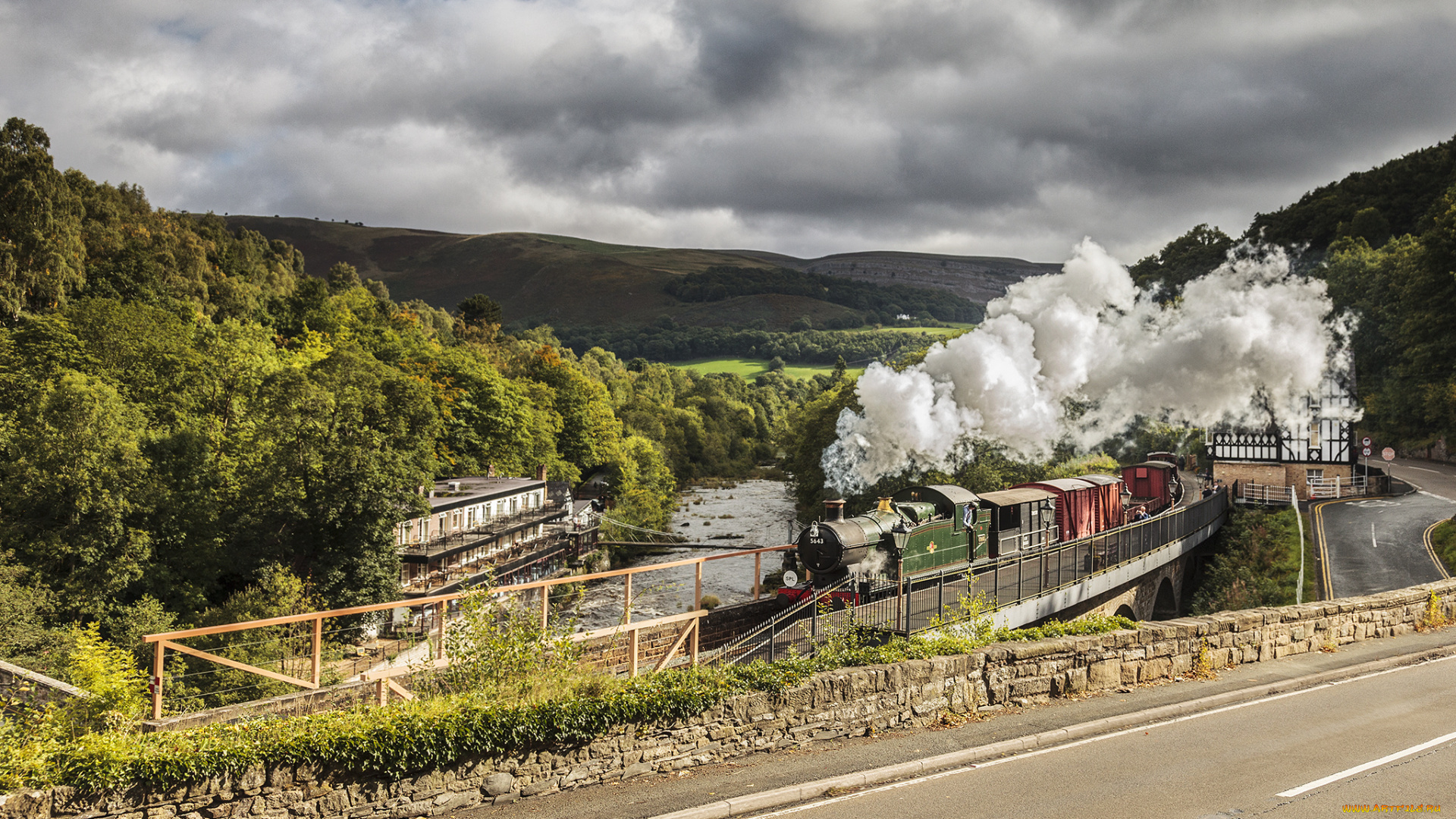 техника, паровозы, железная, паровоз, дорога