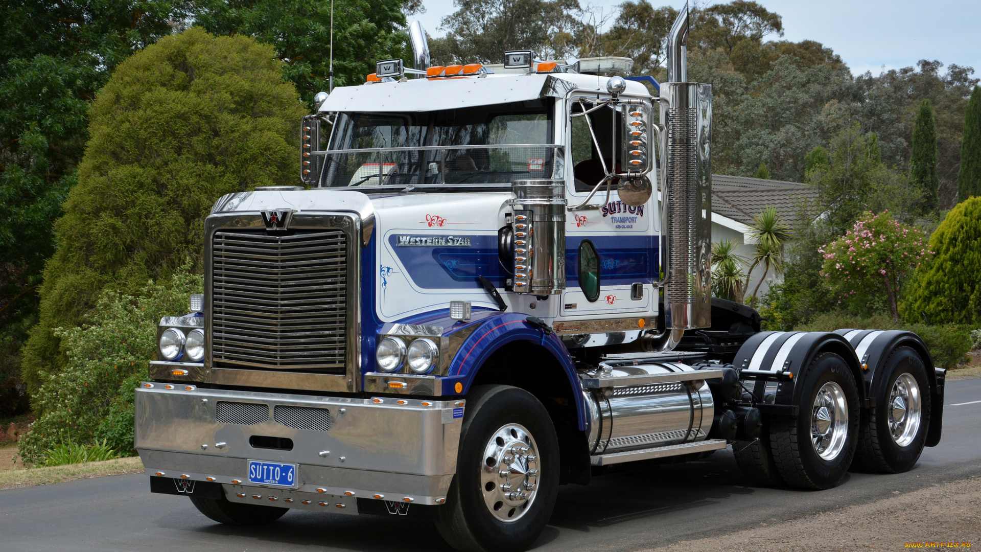 western, star, автомобили, седельный, грузовик, тяжелый, тягач