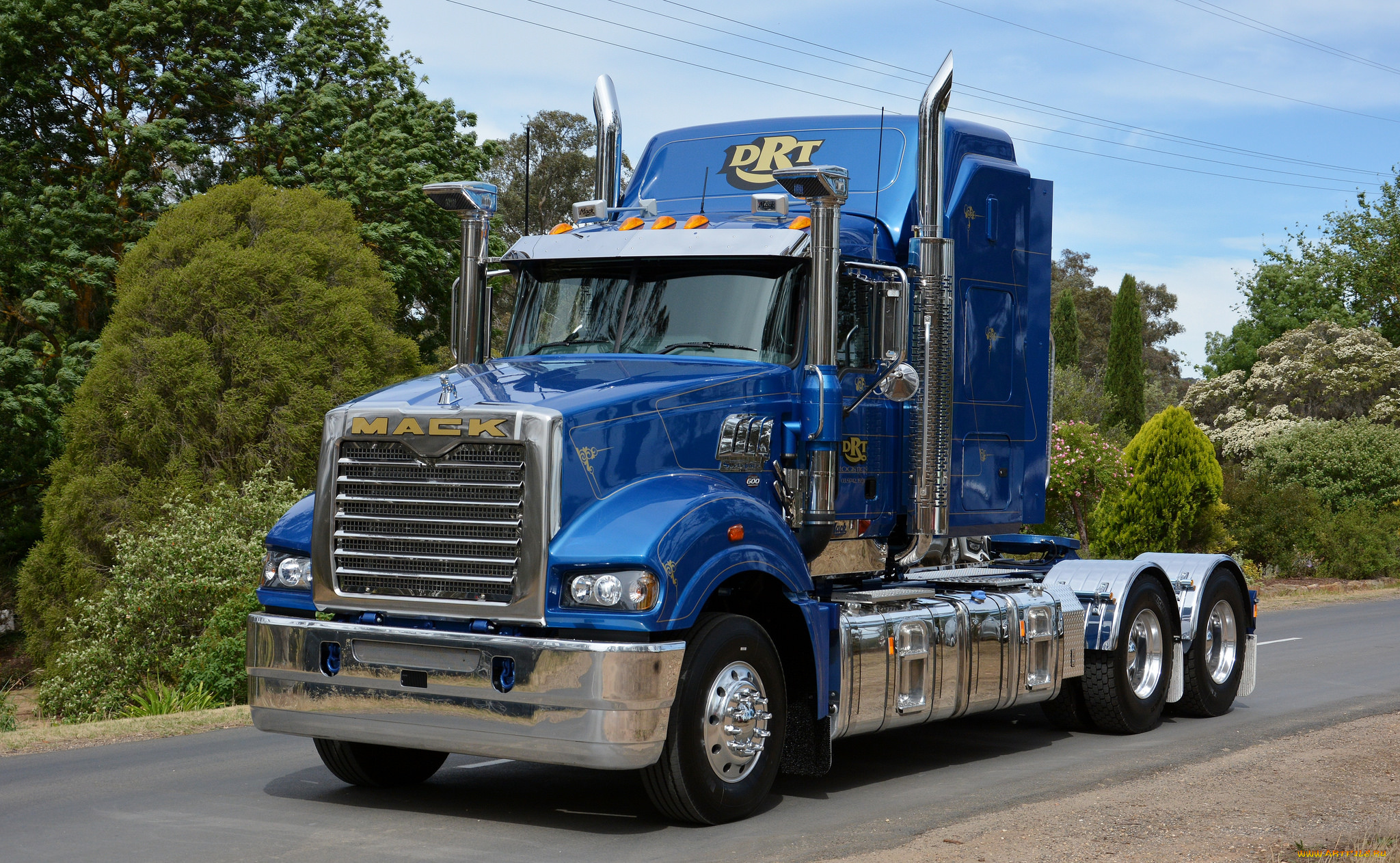 mack, superliner, автомобили, mack, тяжелый, тягач, седельный, грузовик