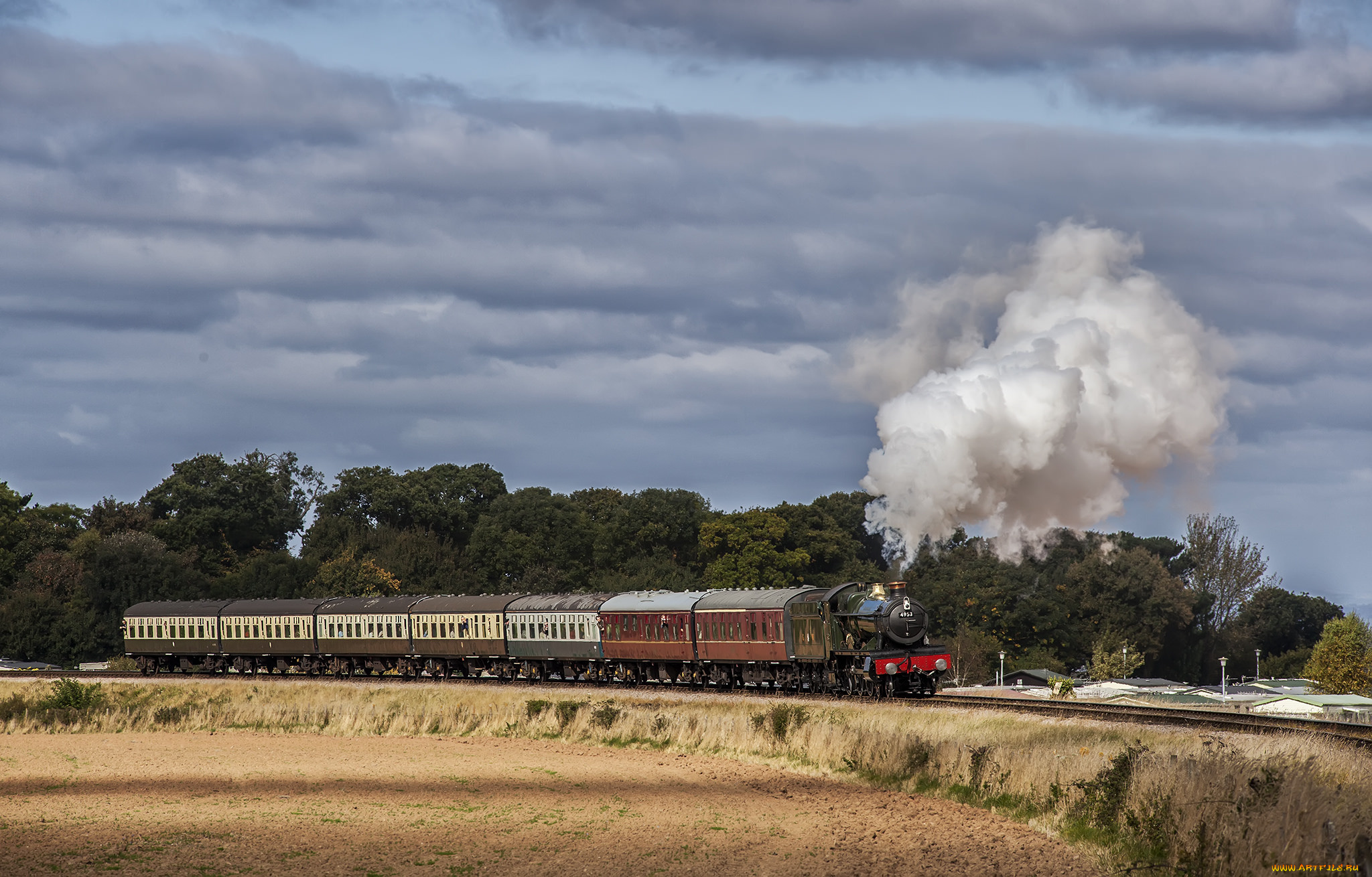техника, паровозы, железная, дорога, паровоз