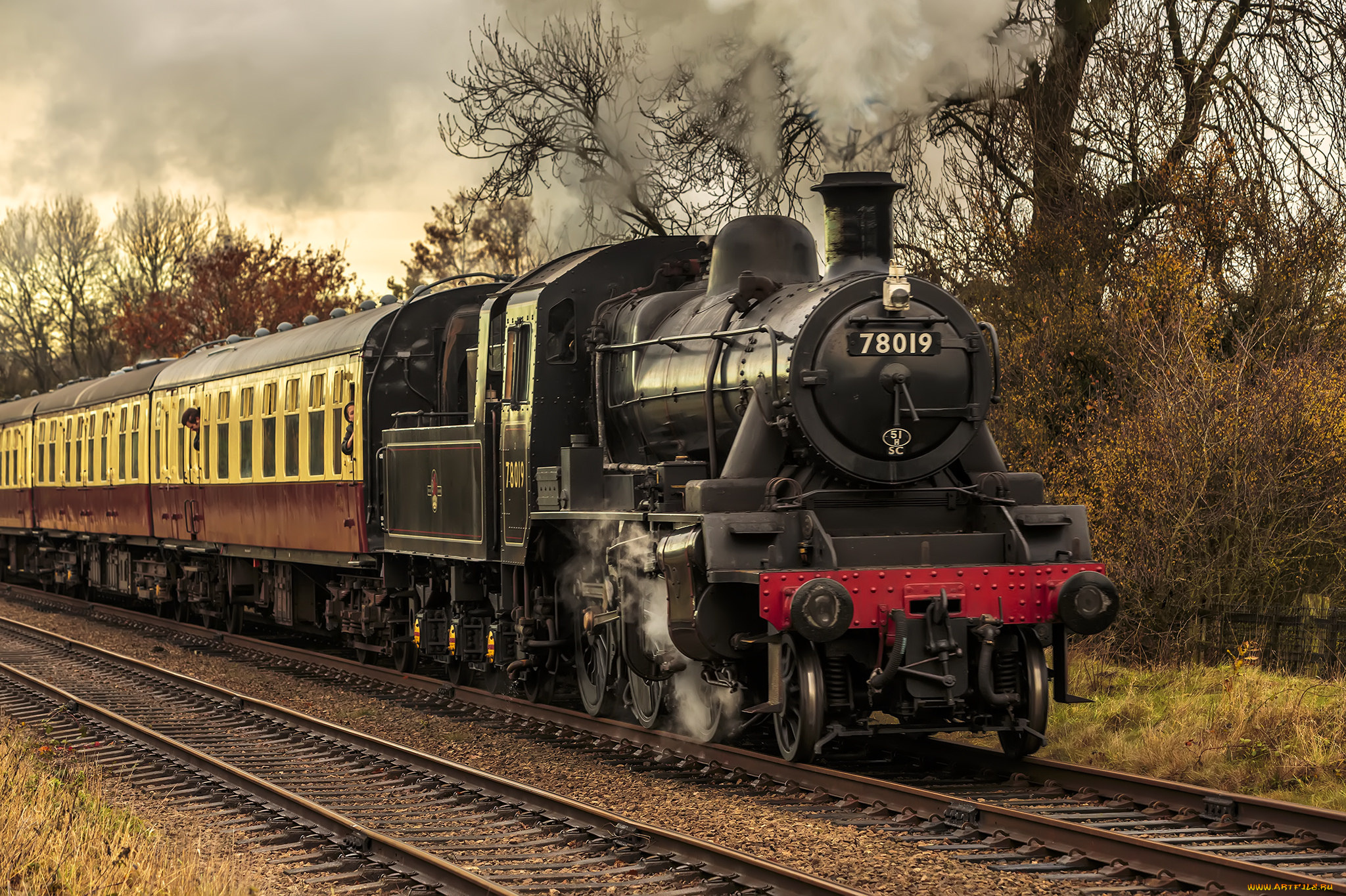 техника, паровозы, паровоз, дорога, железная