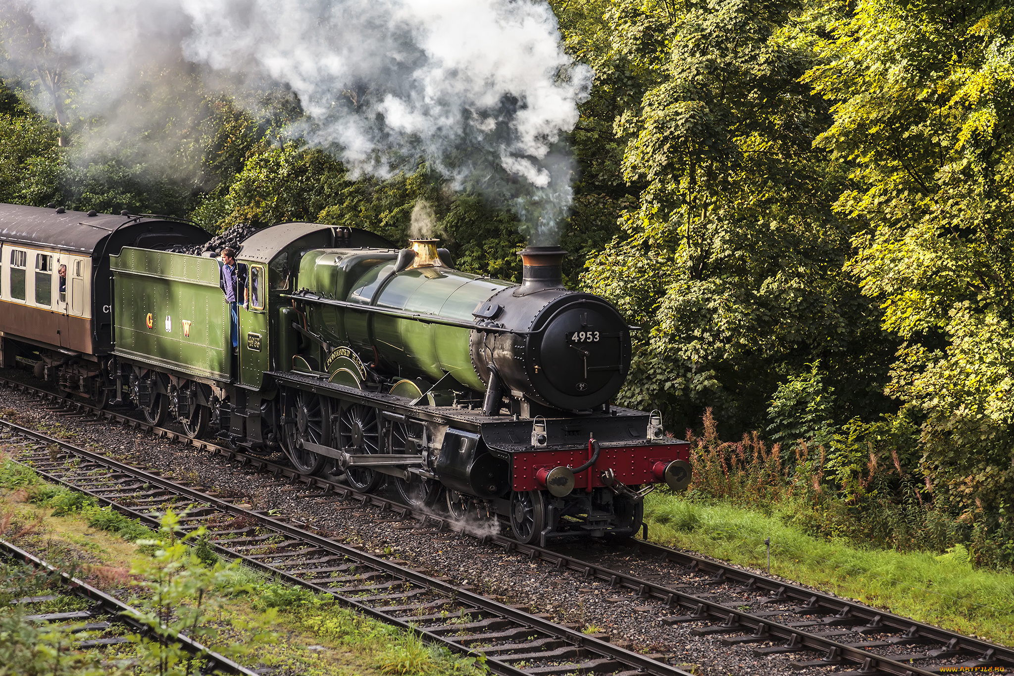 техника, паровозы, железная, дорога, паровоз