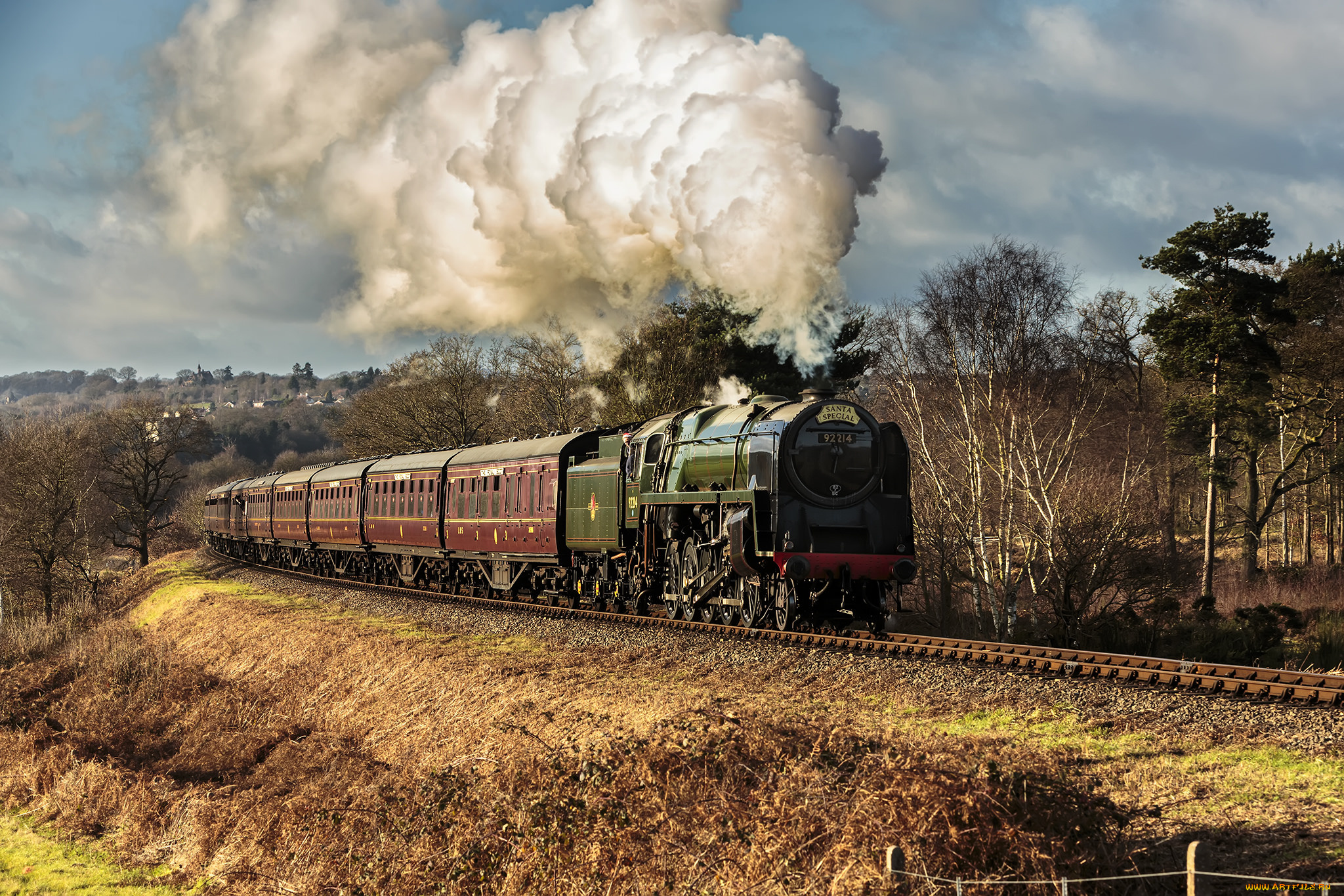 техника, паровозы, железная, дорога, паровоз