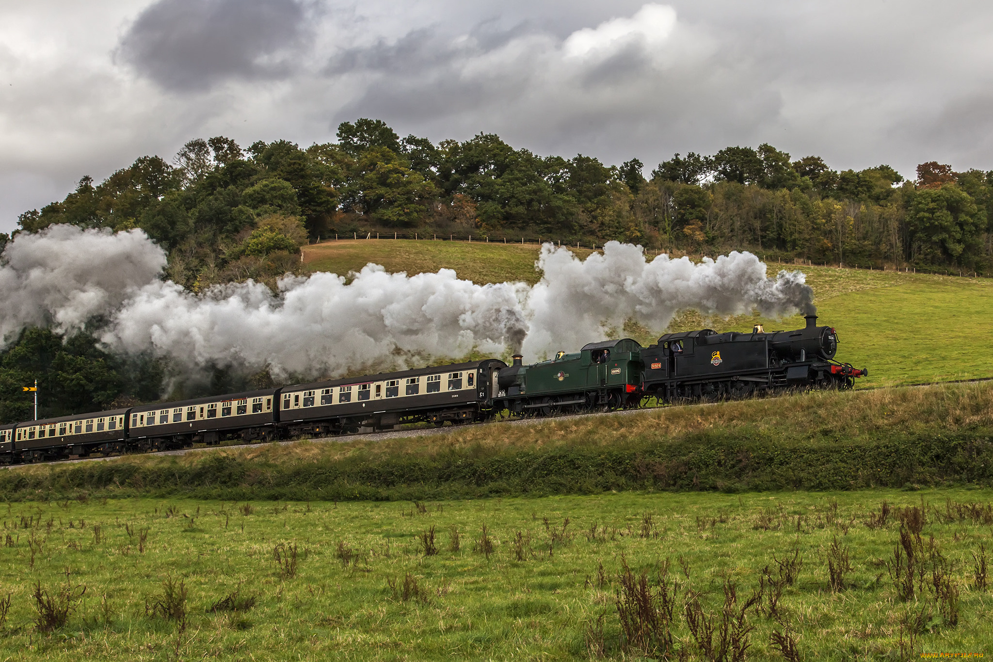 техника, паровозы, железная, дорога, паровоз