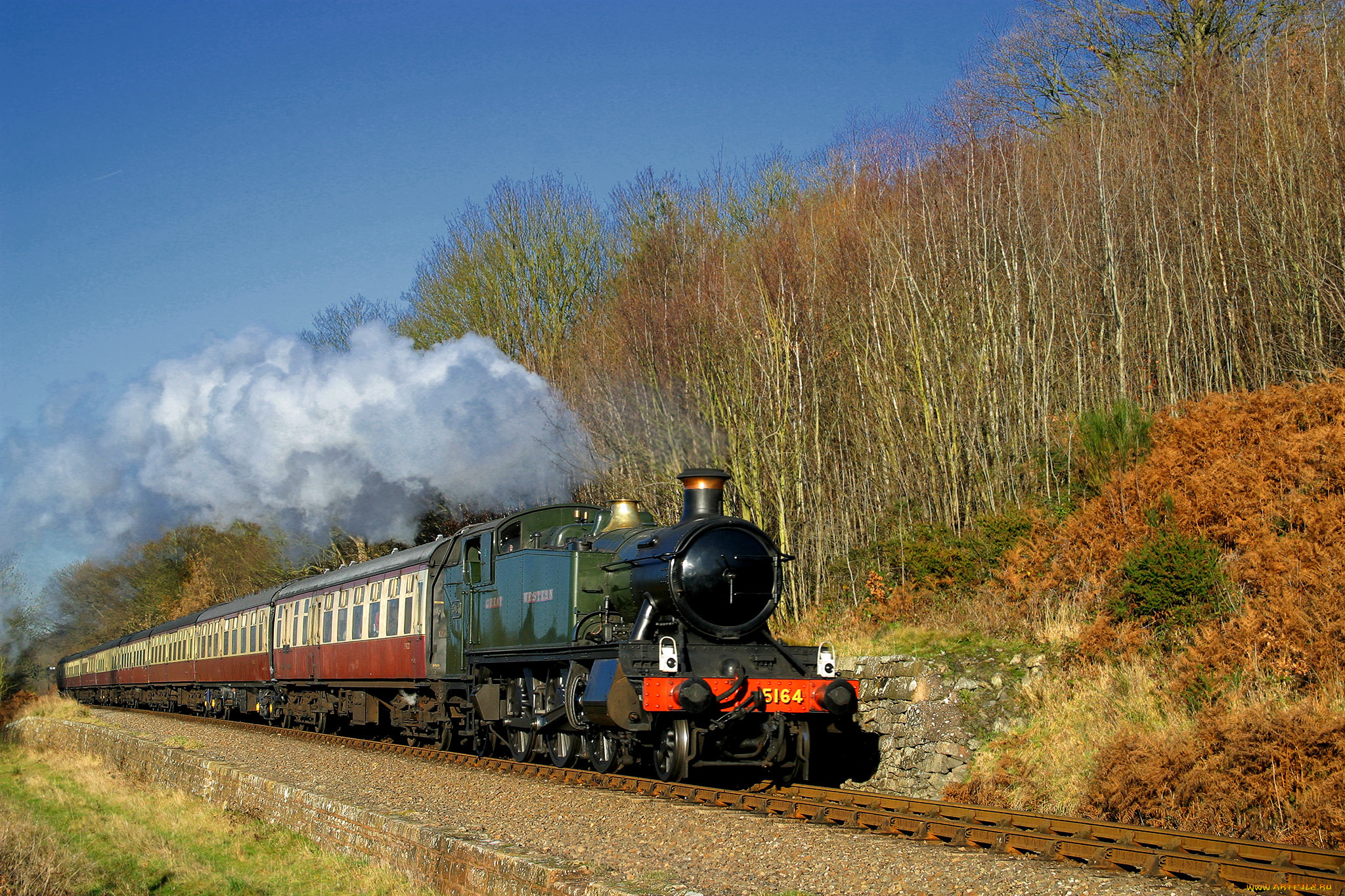 техника, паровозы, железная, дорога, паровоз