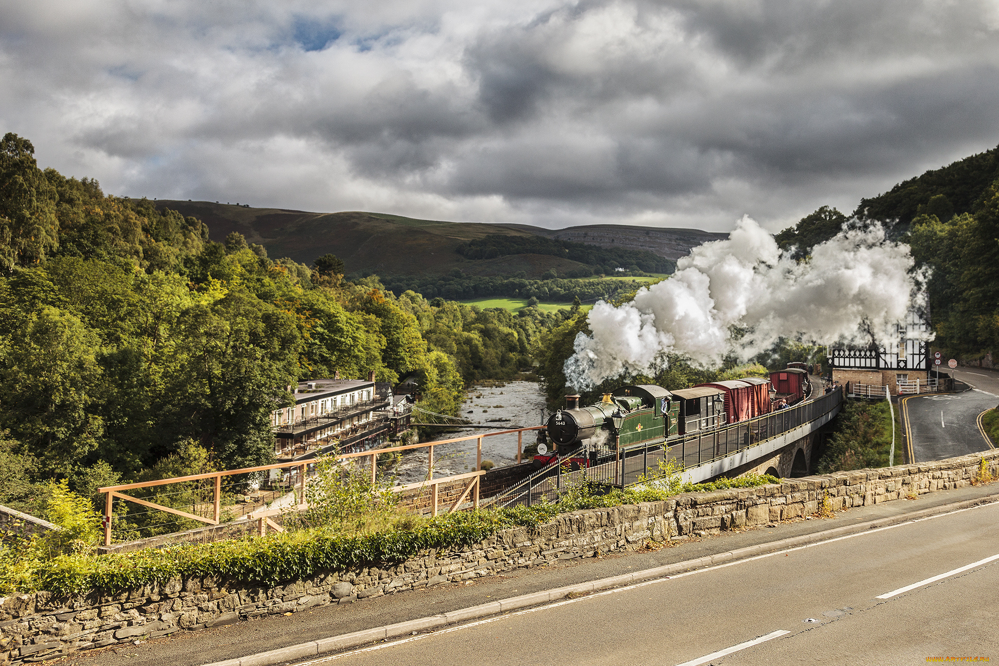 техника, паровозы, железная, паровоз, дорога