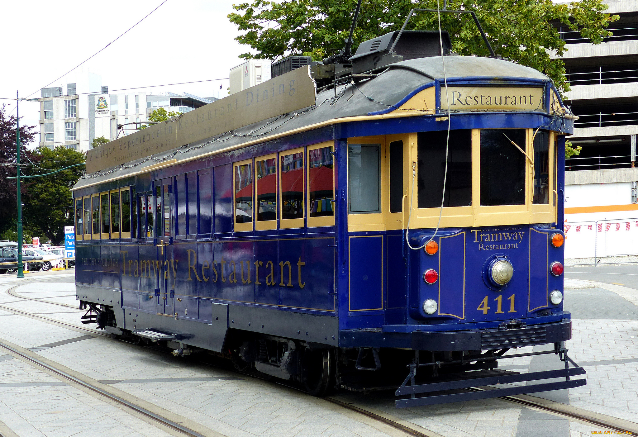 техника, трамваи, рельсы, город, трамвай