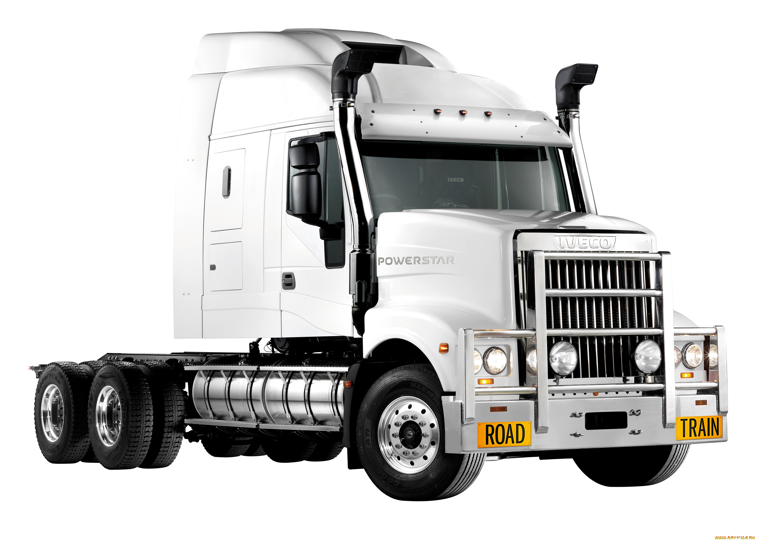 автомобили, iveco, powerstar, 7800, roadtrain, 2012г