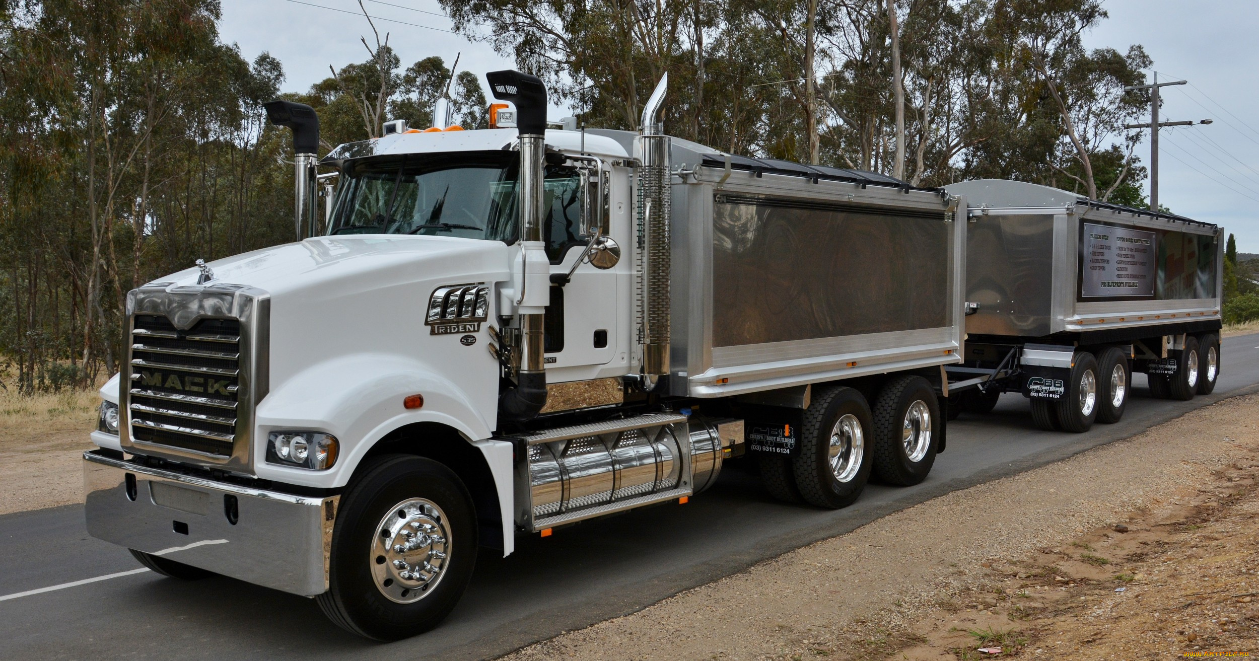 mack, автомобили, тягач, седельный, тяжелый, грузовик