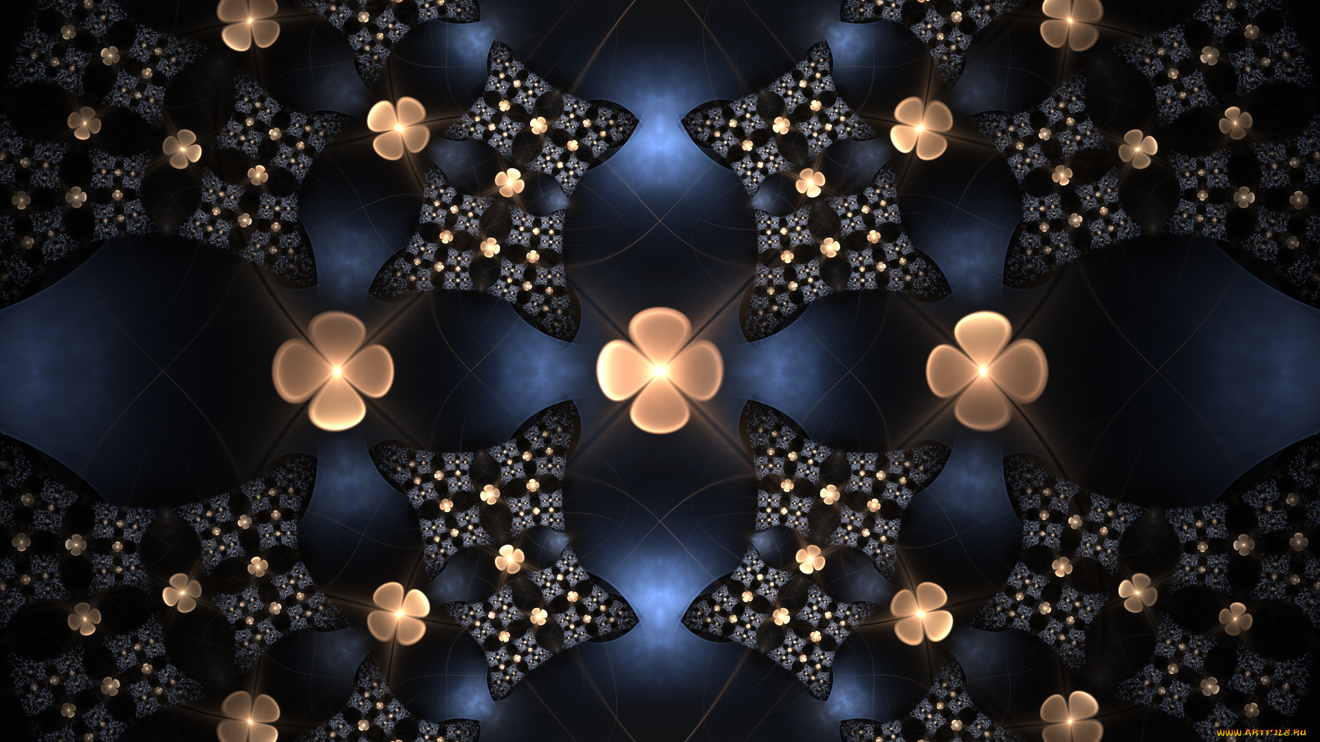 3д, графика, фракталы, , fractal, цвета, фон, узор