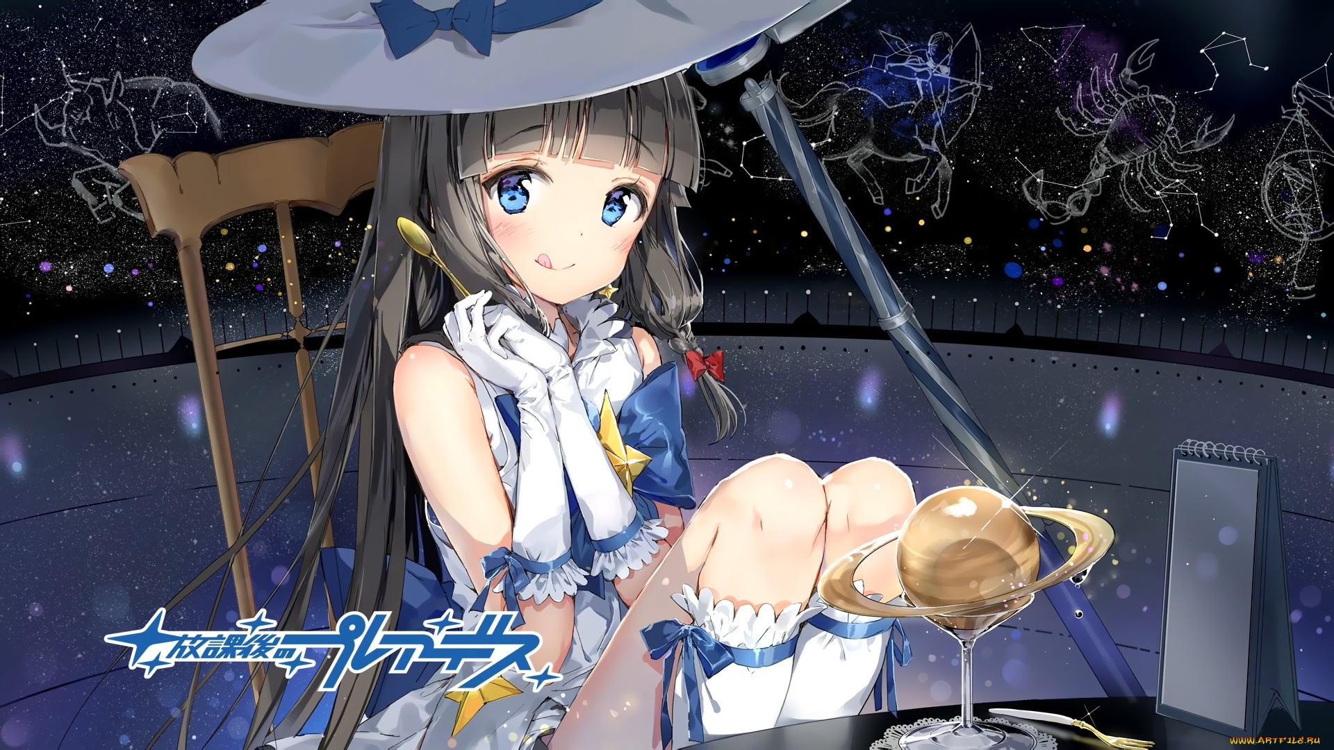 аниме, houkago, no, pleiades, anmi, houkago, no, pleiades, itsuki