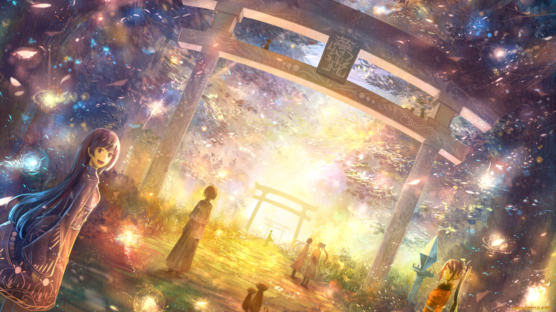 автор, , bou, nin, аниме, unknown, , другое, bou, nin, арт, девочки