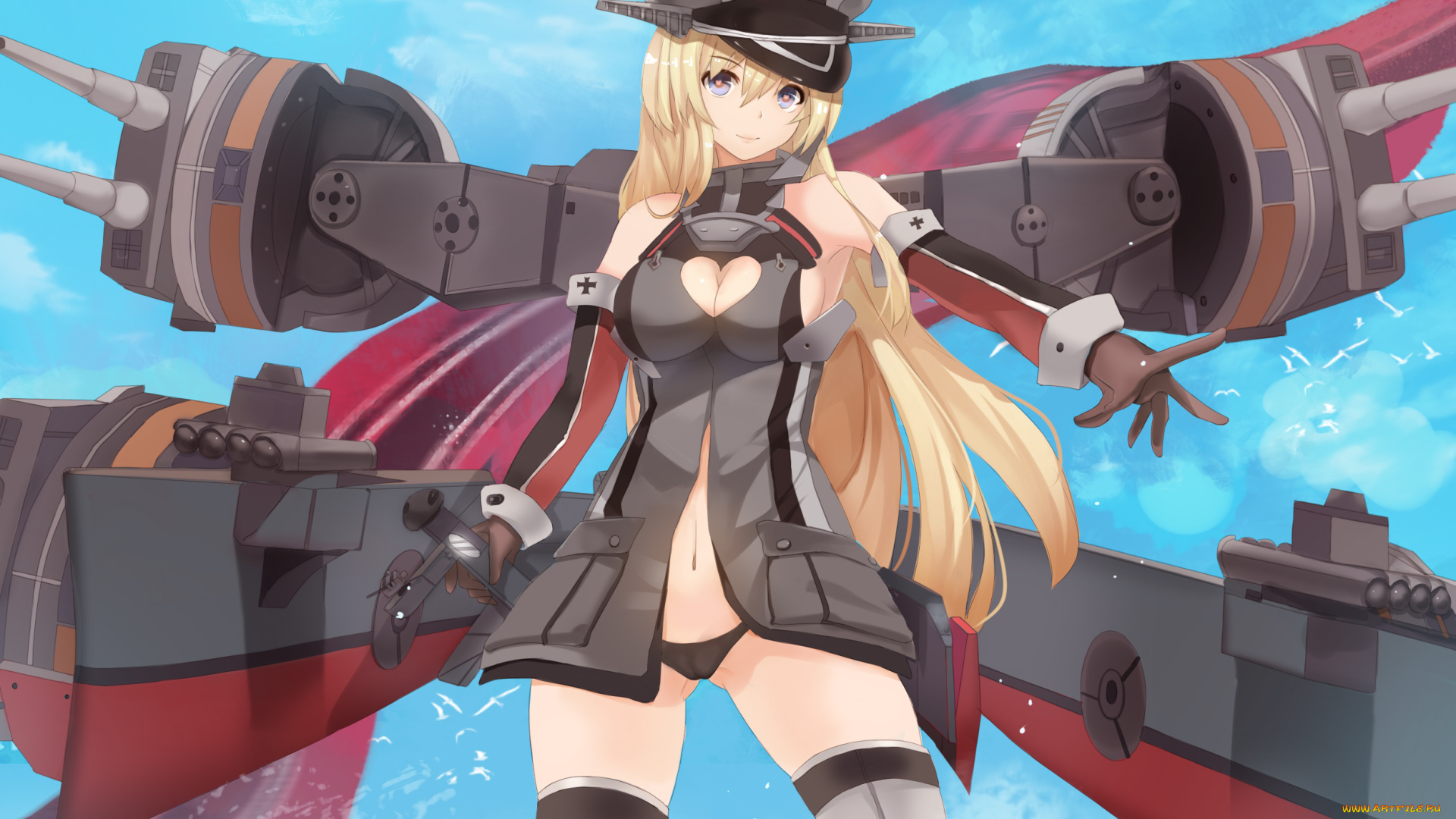 автор, , magician, , artist, аниме, kantai, collection, bismarck, kantai, collection, kancolle
