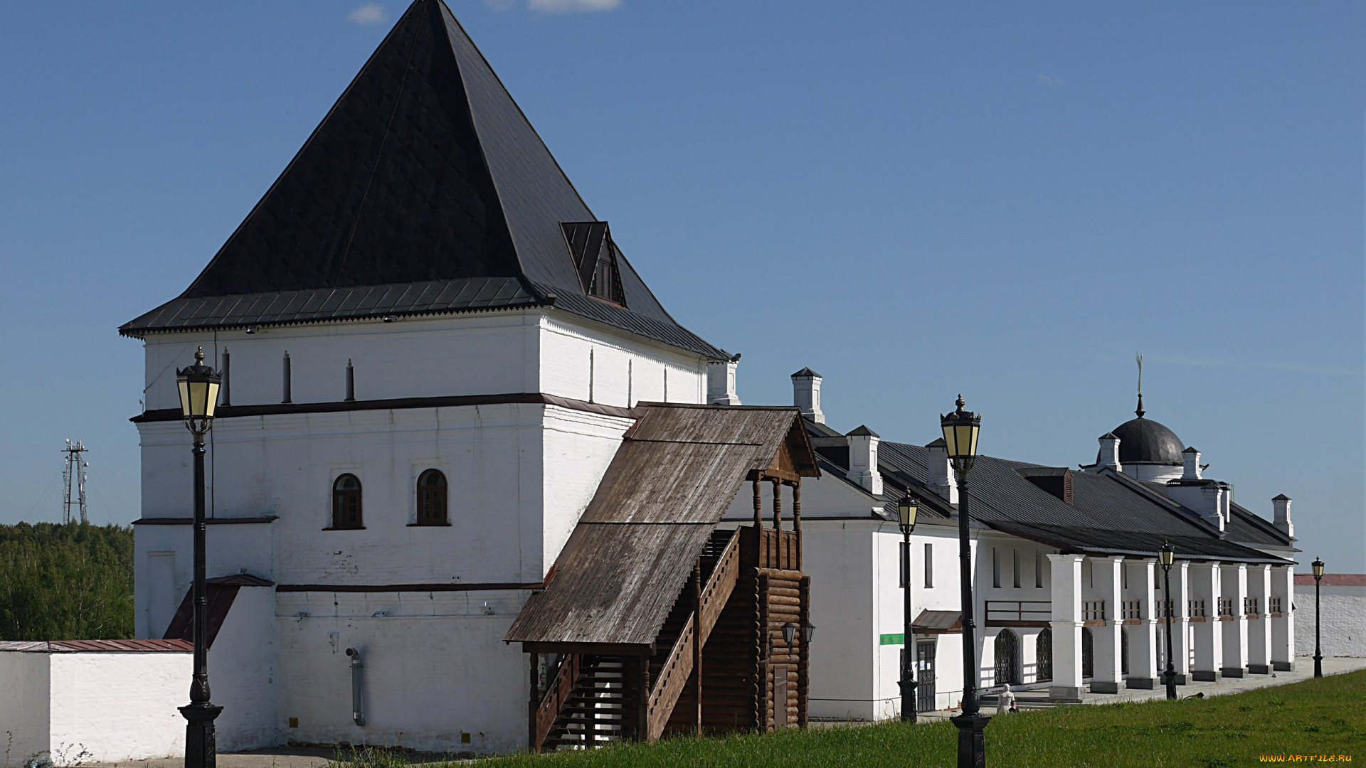 тобольск, города, -, исторические, , архитектурные, памятники, кремль