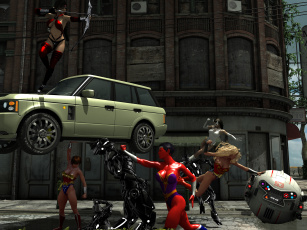 Картинка 3д+графика фантазия+ fantasy фон взгляд девушки