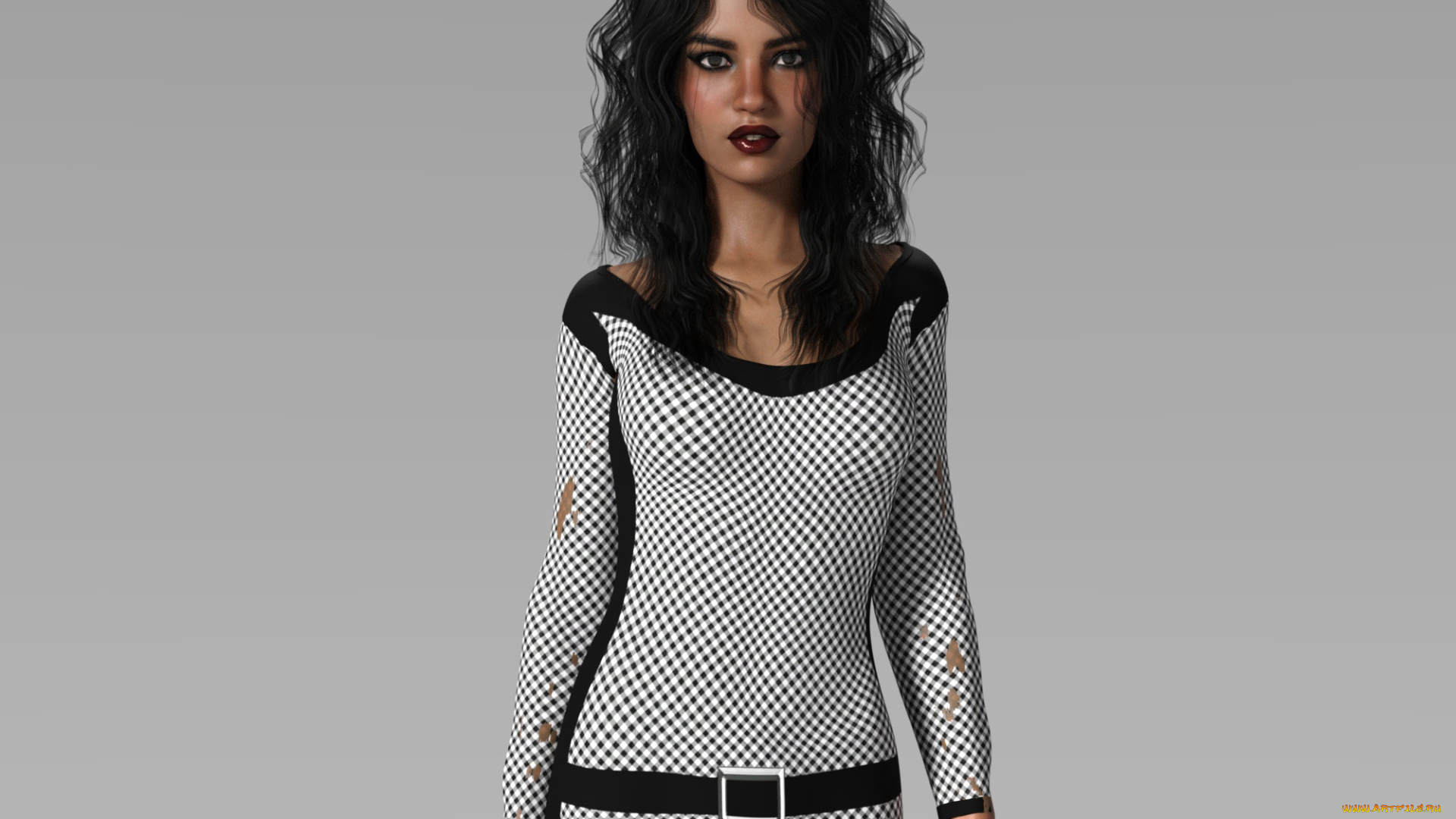 3д, графика, люди, , people, фон, взгляд, девушка