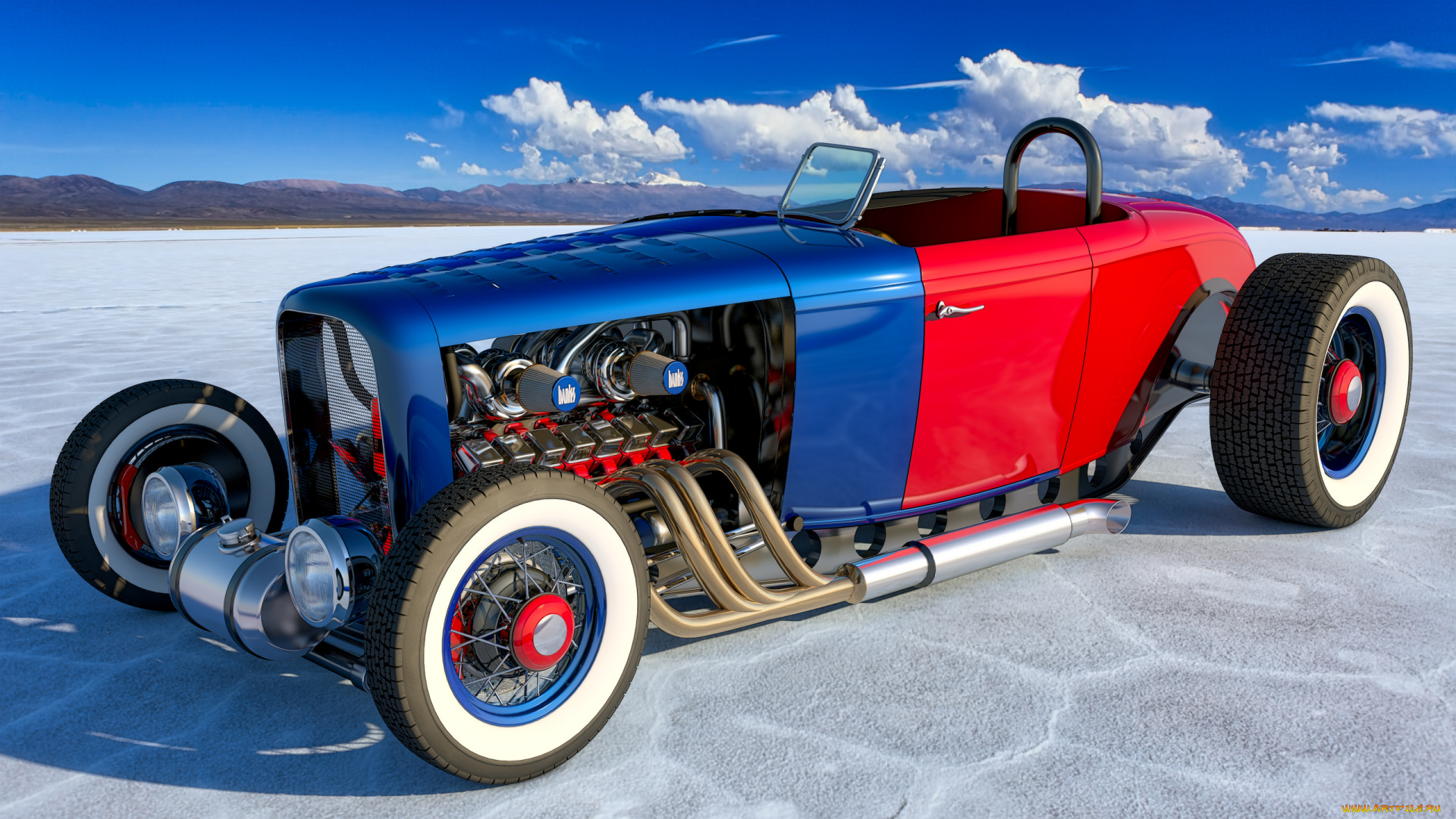 автомобили, 3д, фон, автомобиль