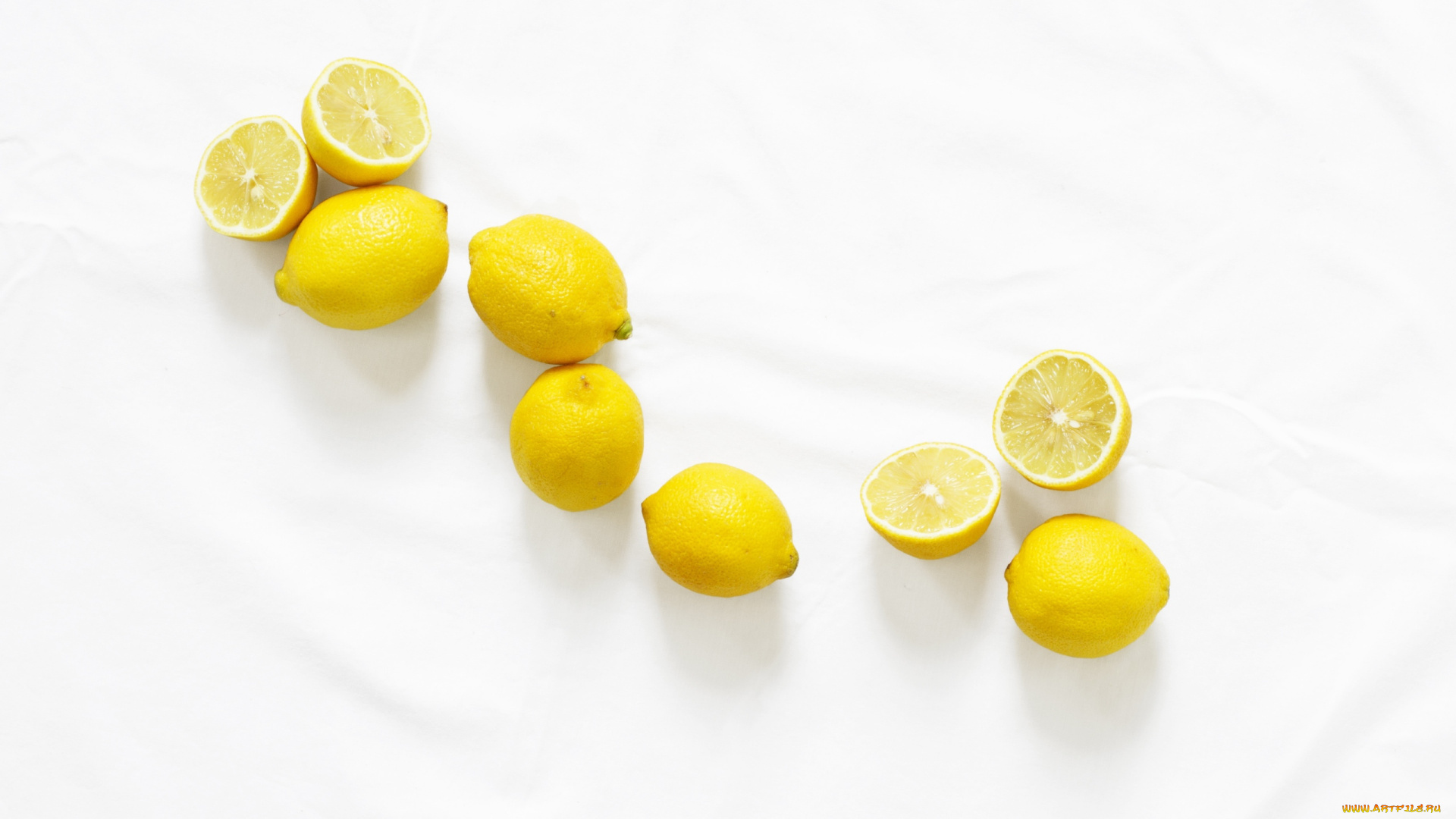 еда, цитрусы, лимоны