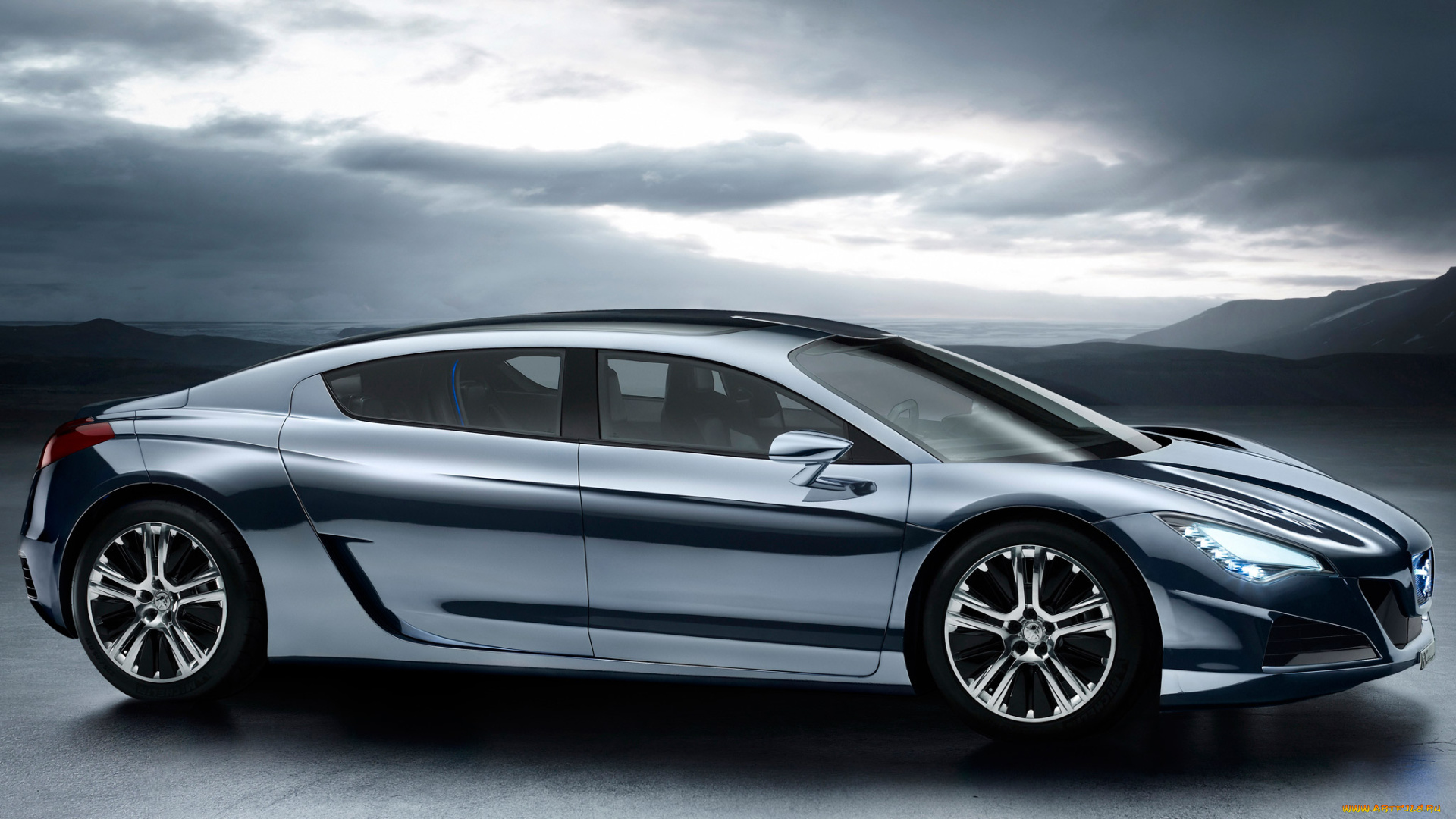 peugeot, rc, hybrid, 4, concept, 2008, автомобили, peugeot, 2008, concept, hybrid, 4, rc