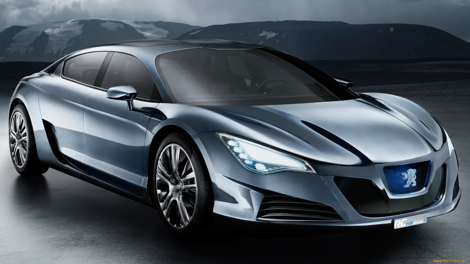 peugeot, rc, hybrid, 4, concept, 2008, автомобили, peugeot, 2008, rc, hybrid, 4, concept